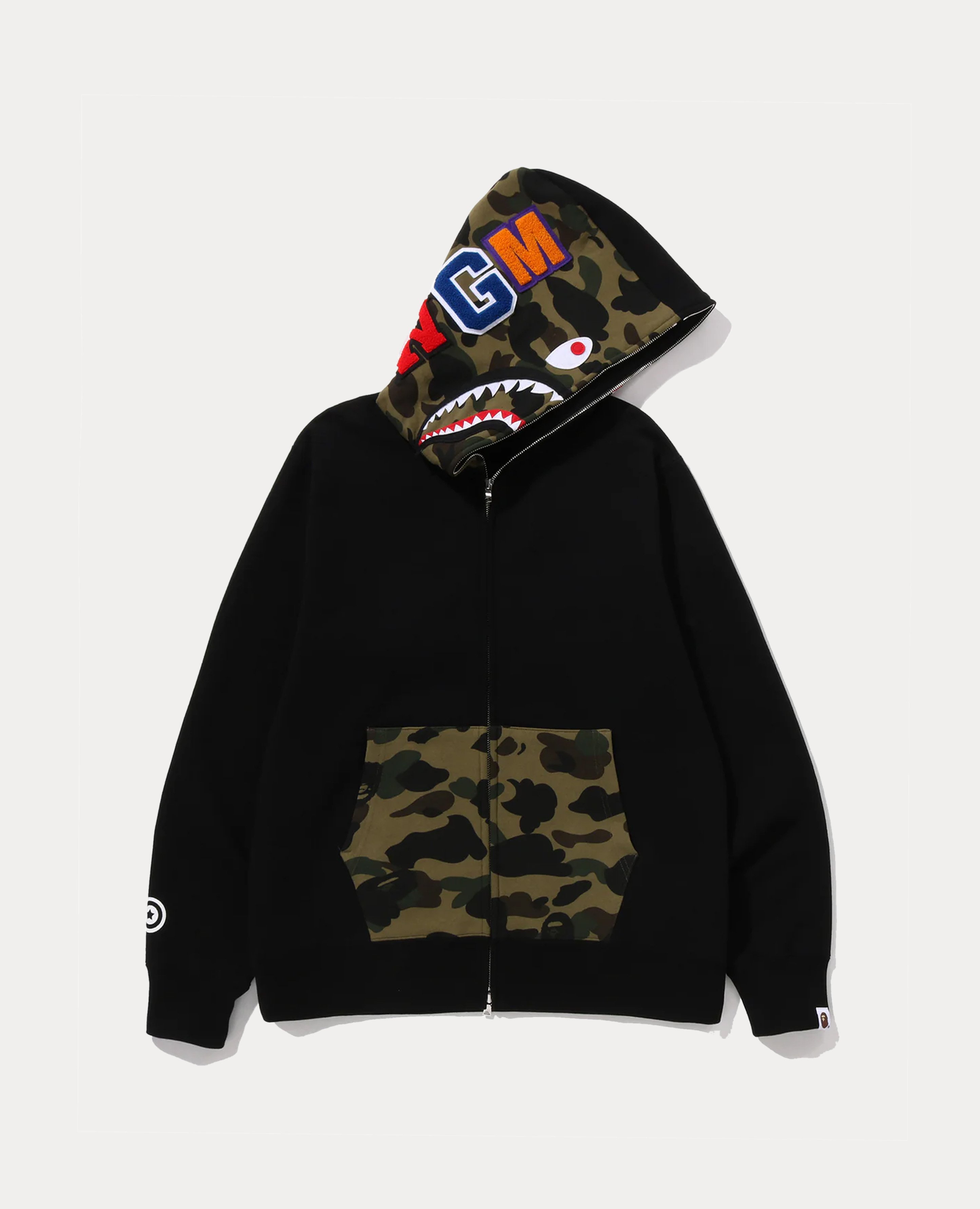 A Bathing Ape Shark Full Zip Hoodie