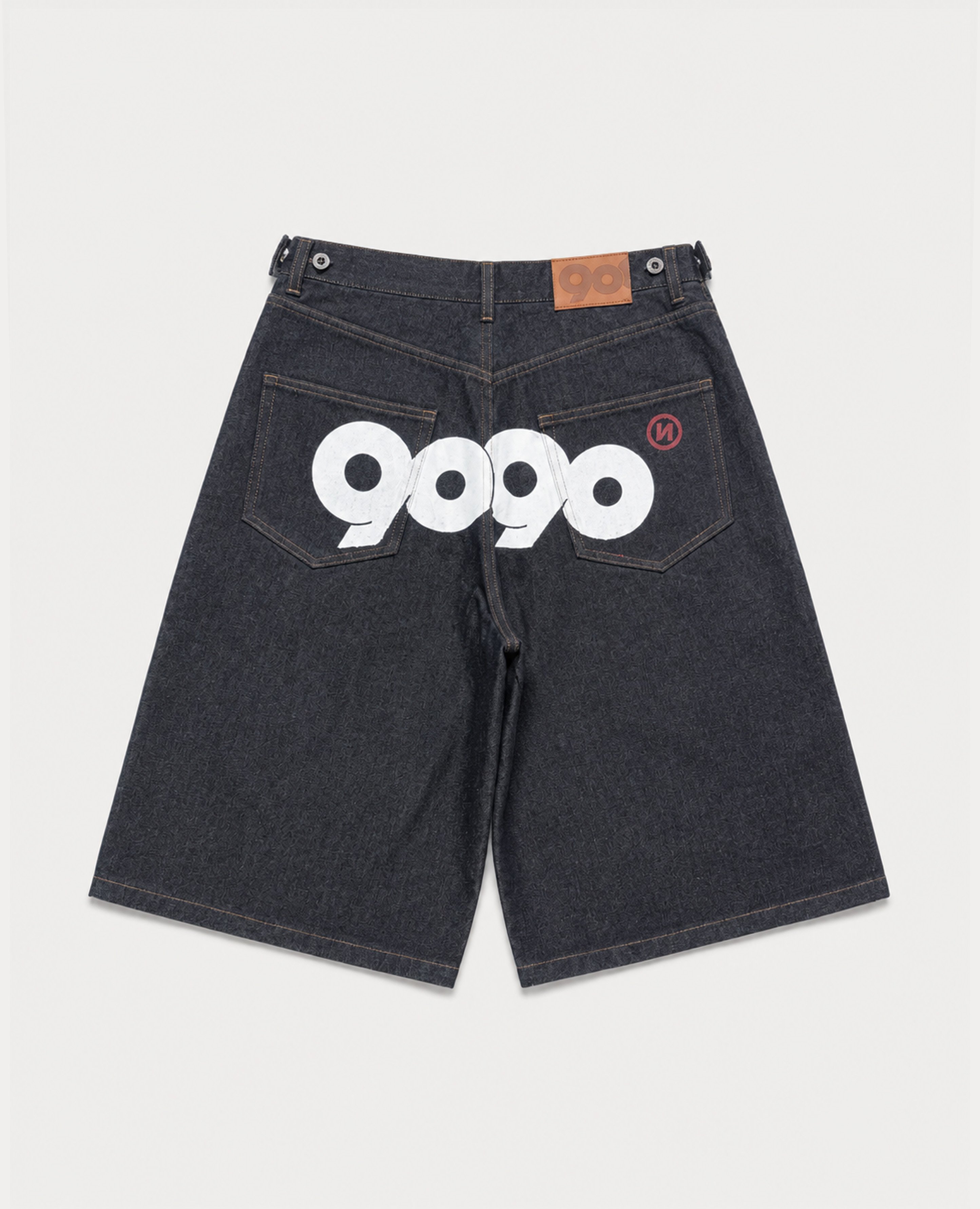 9090 OG Logo Painted Buggy Jorts