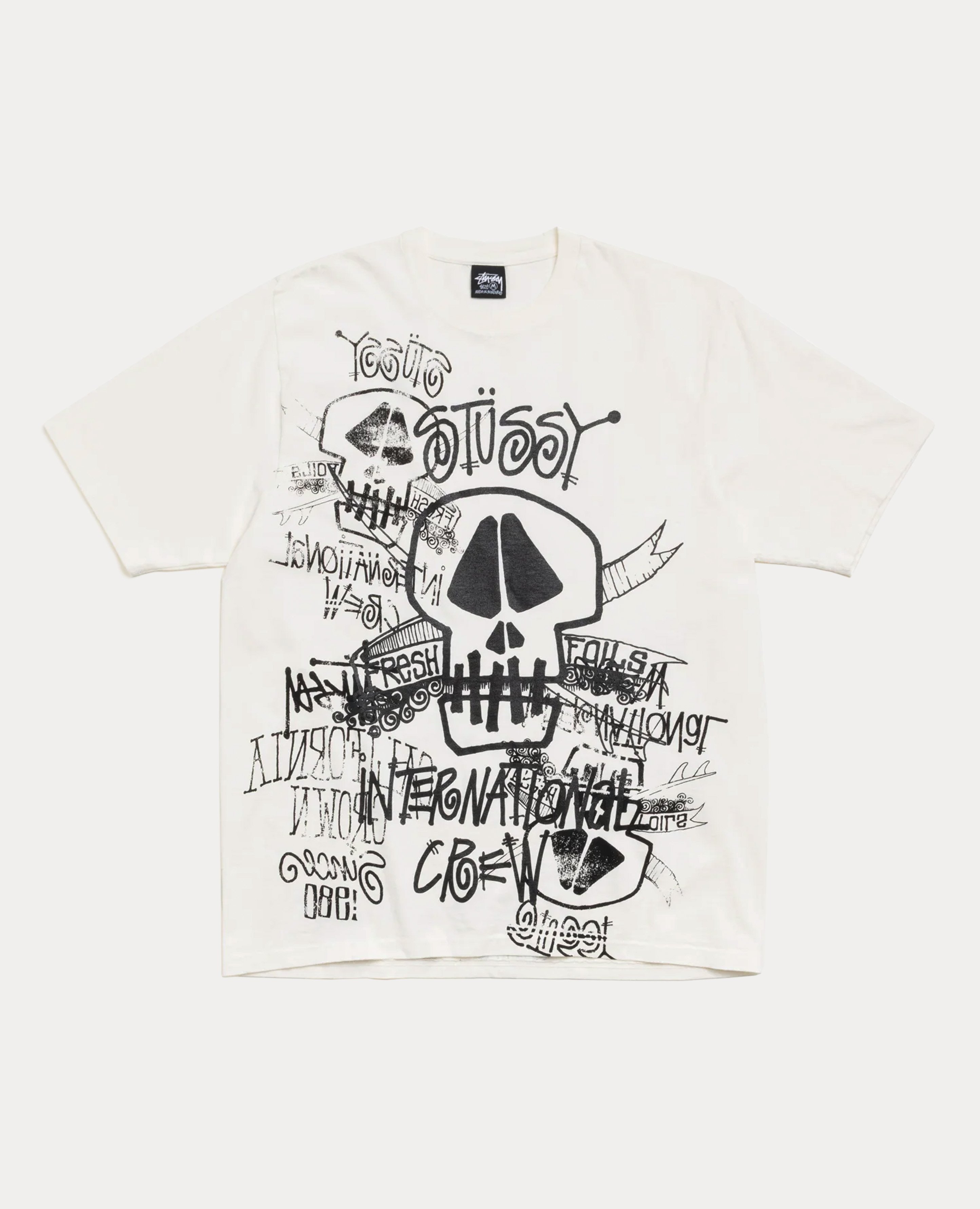 Stüssy Skulls Tee Pigment Dyed