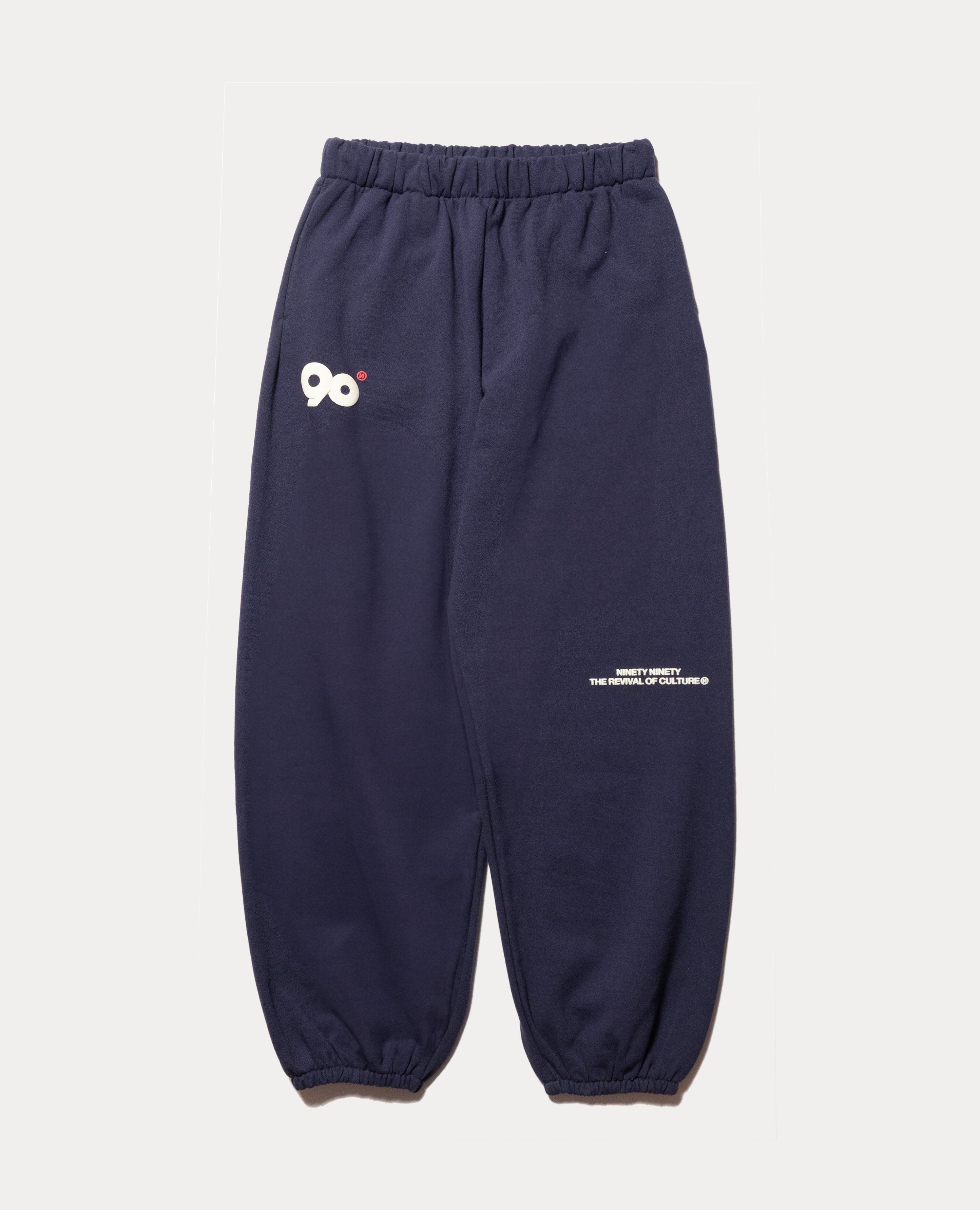 9090 90 Logo Glow Puff Logo Sweat Pants