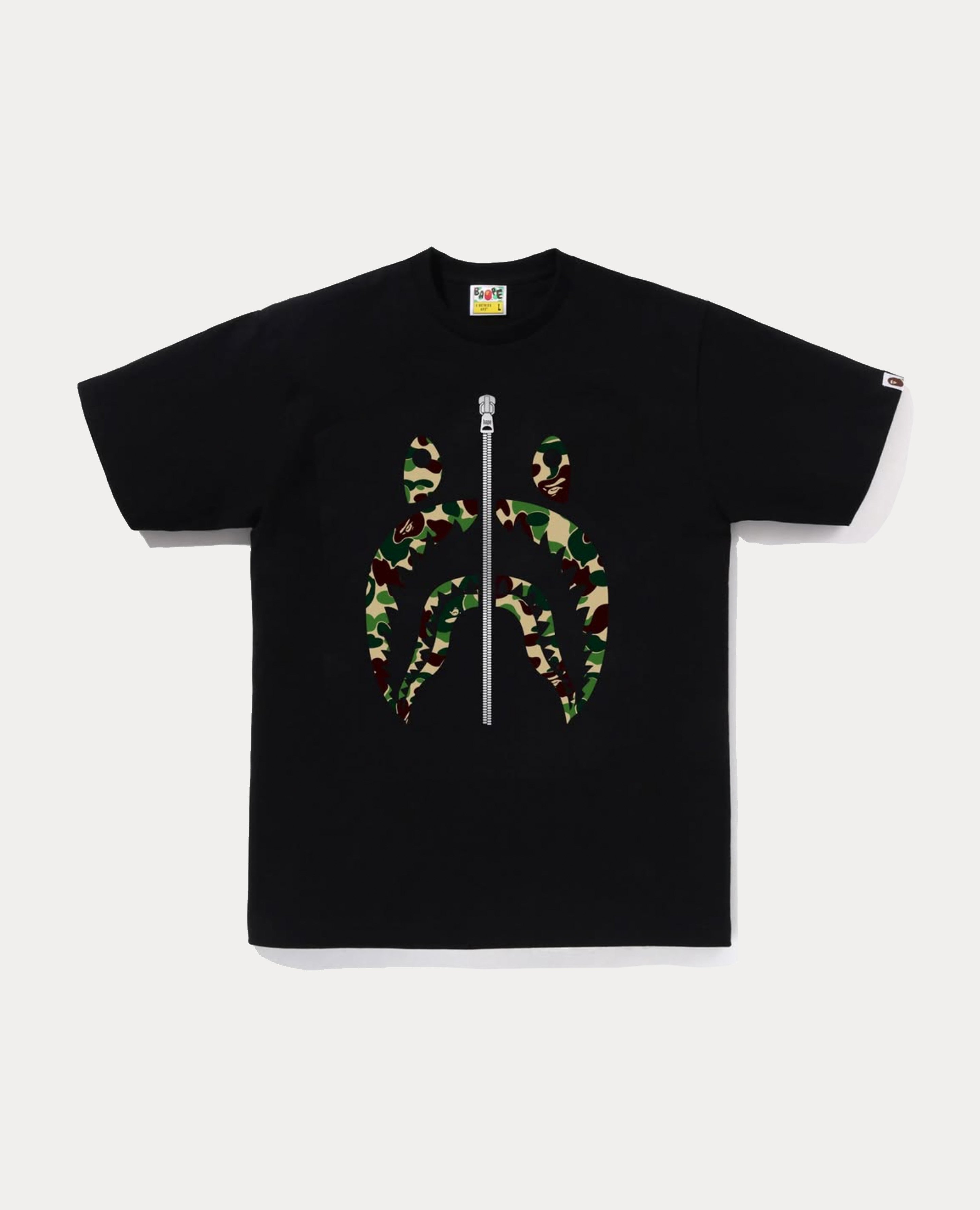A Bathing Ape Abc Camo Shark Tee