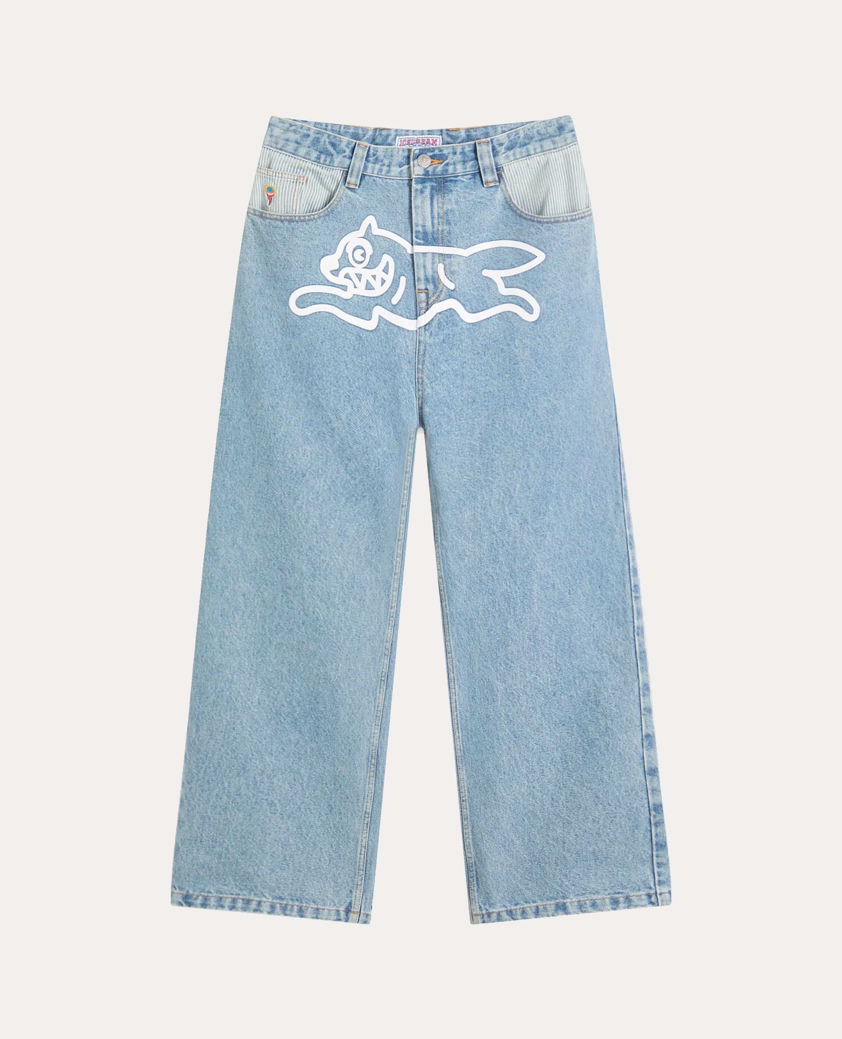 END. x ICECREAM Running Dog Double Scoop Denim Pant