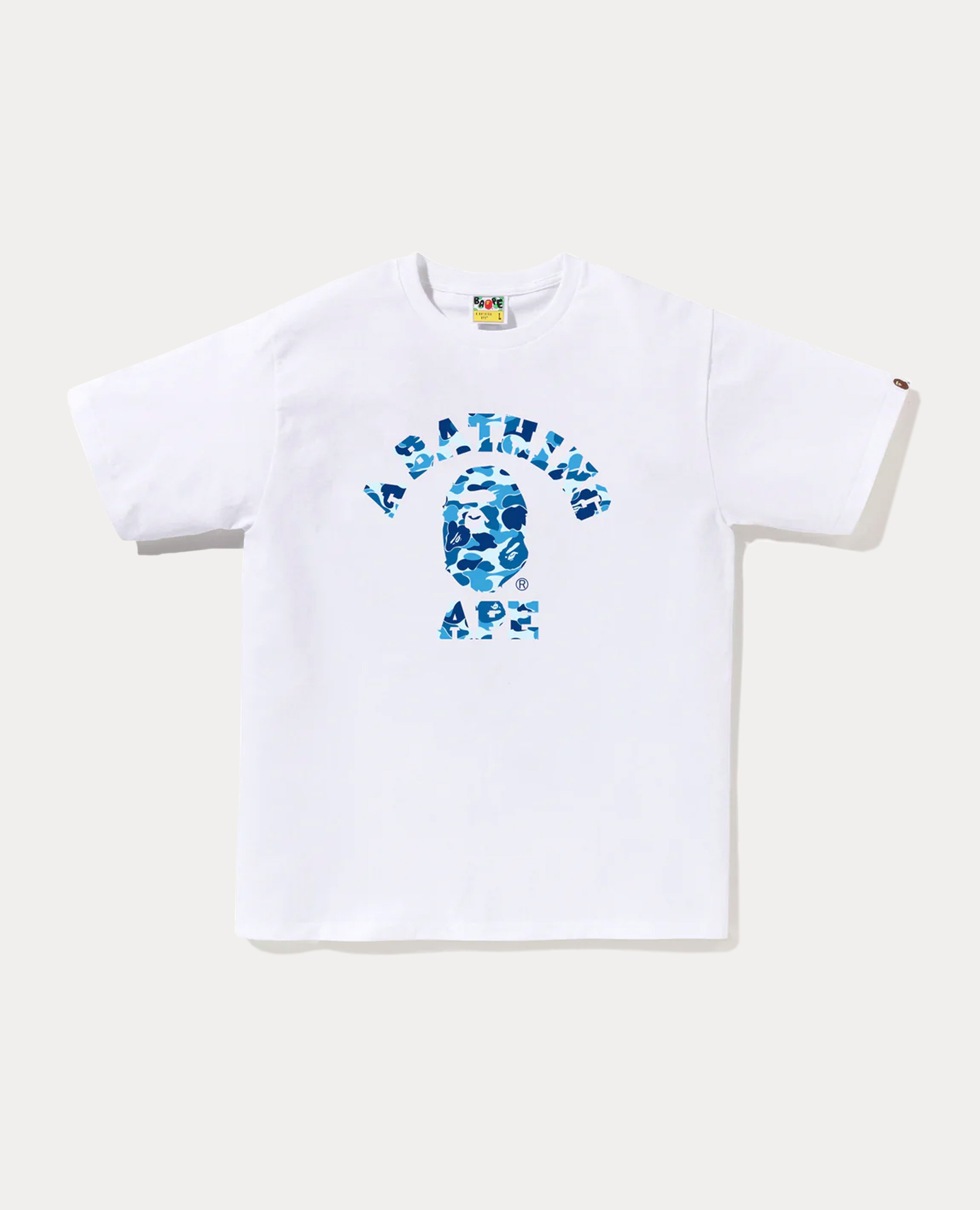 A Bathing Ape Abc Camo College Tee