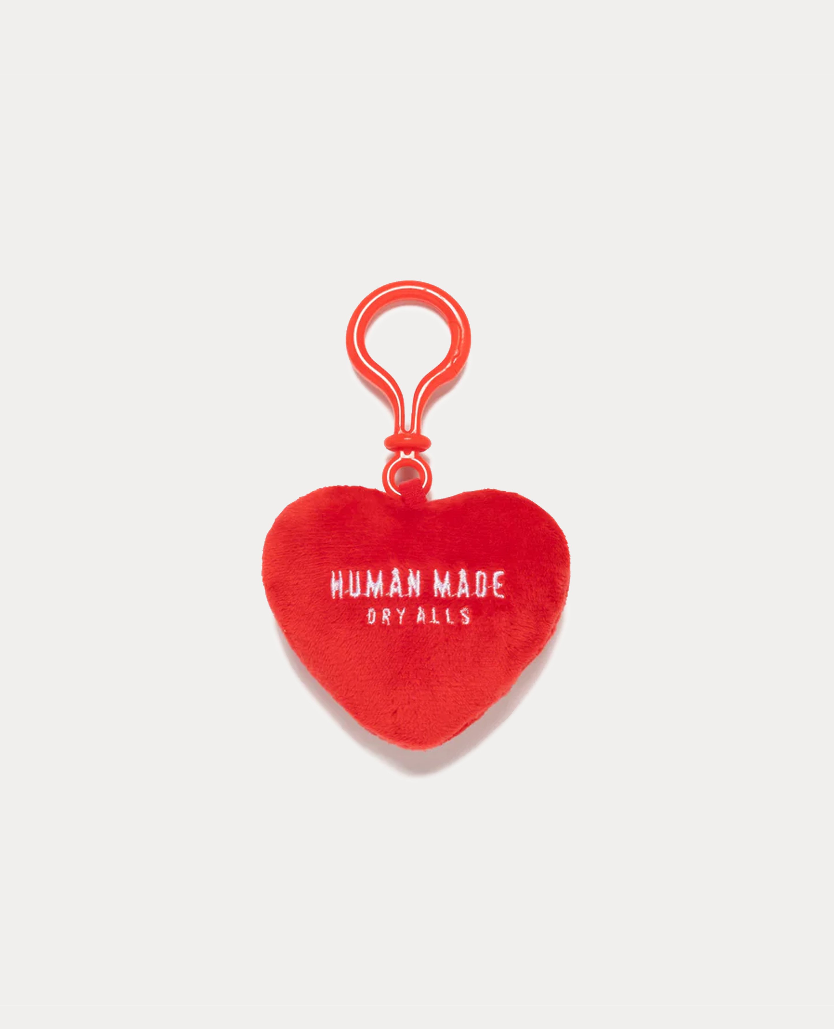Human Made Stuffed Heart Key Charm