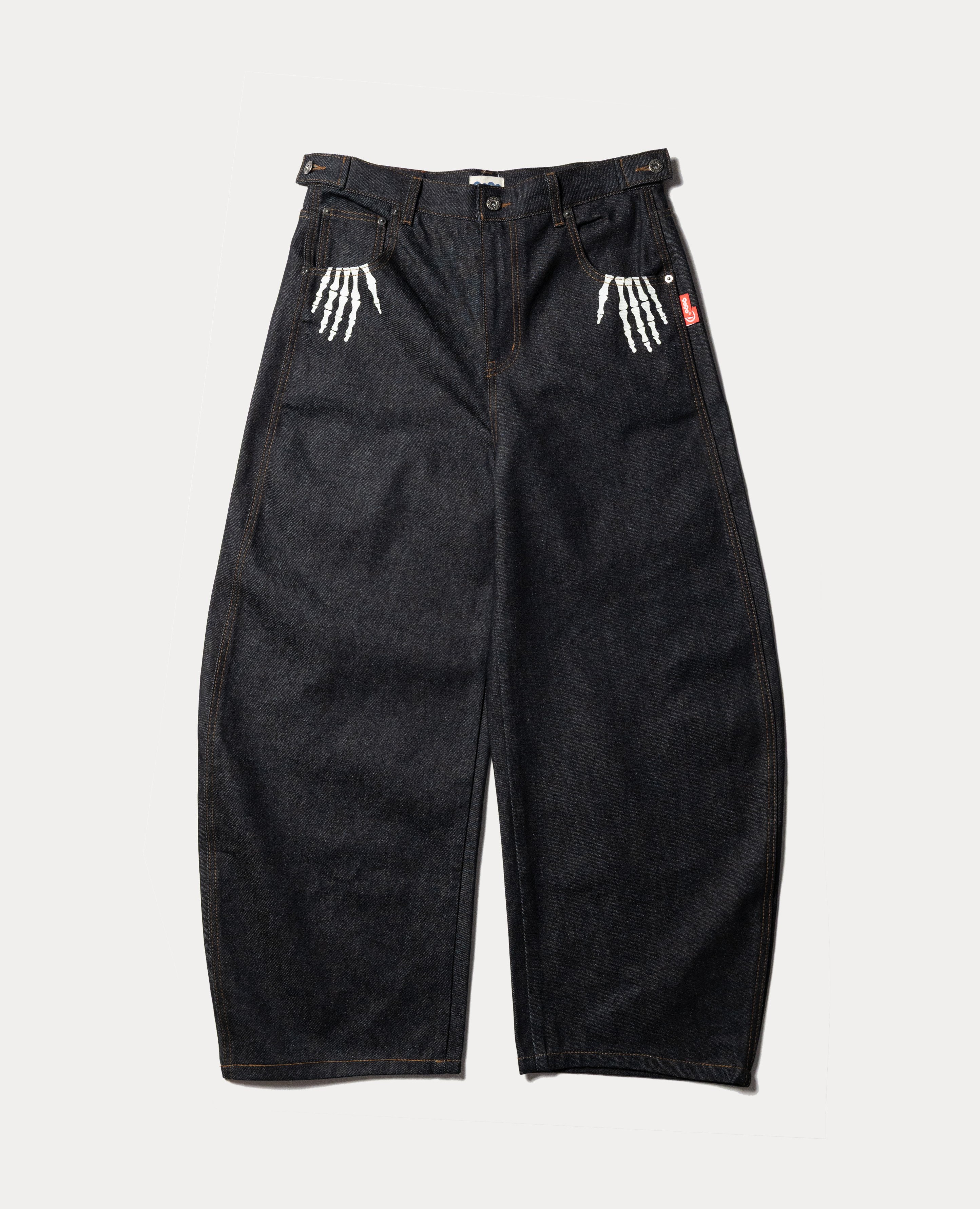 9090 Bone Hand Denim pants