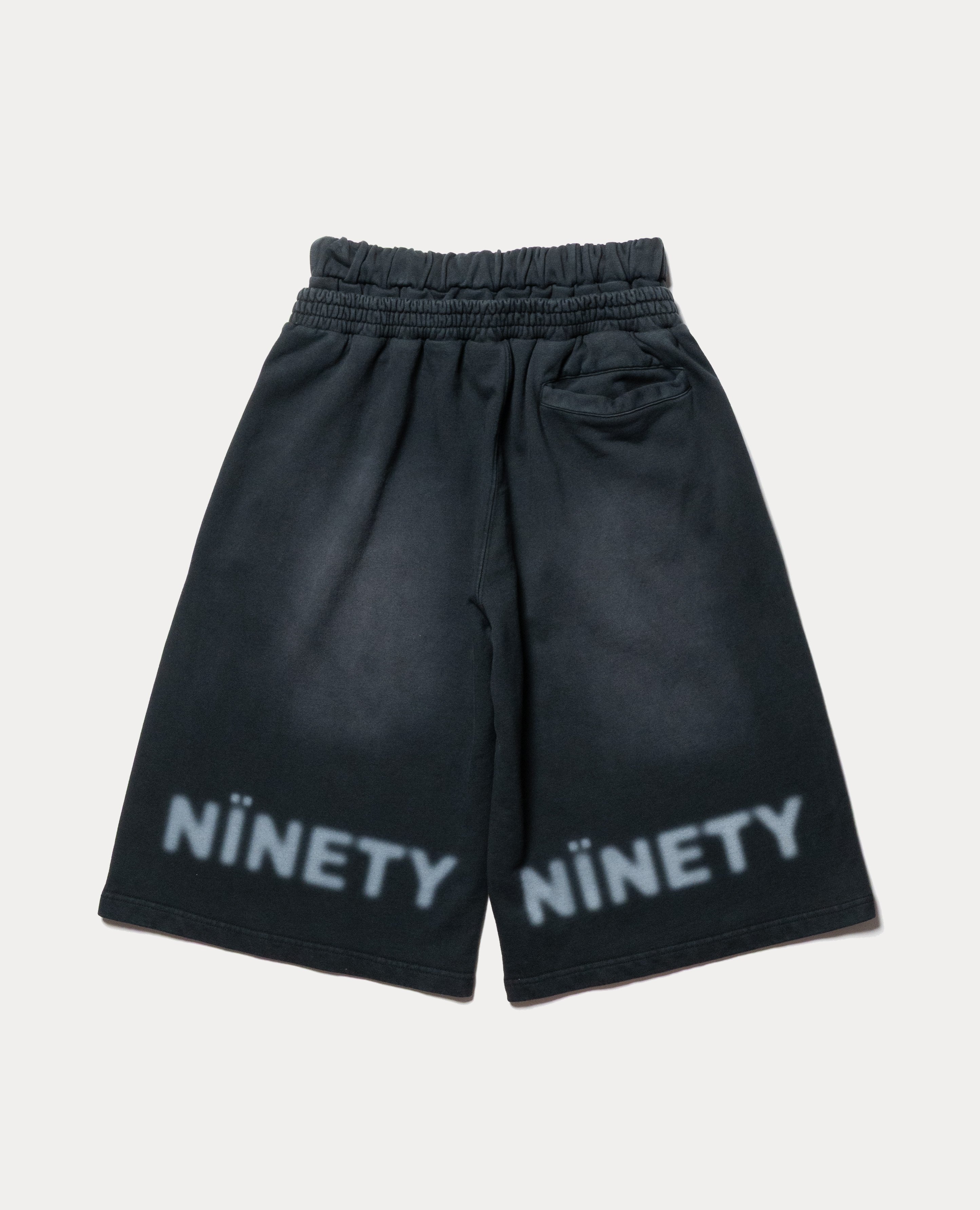 9090 NINETY Faded Layered Shorts