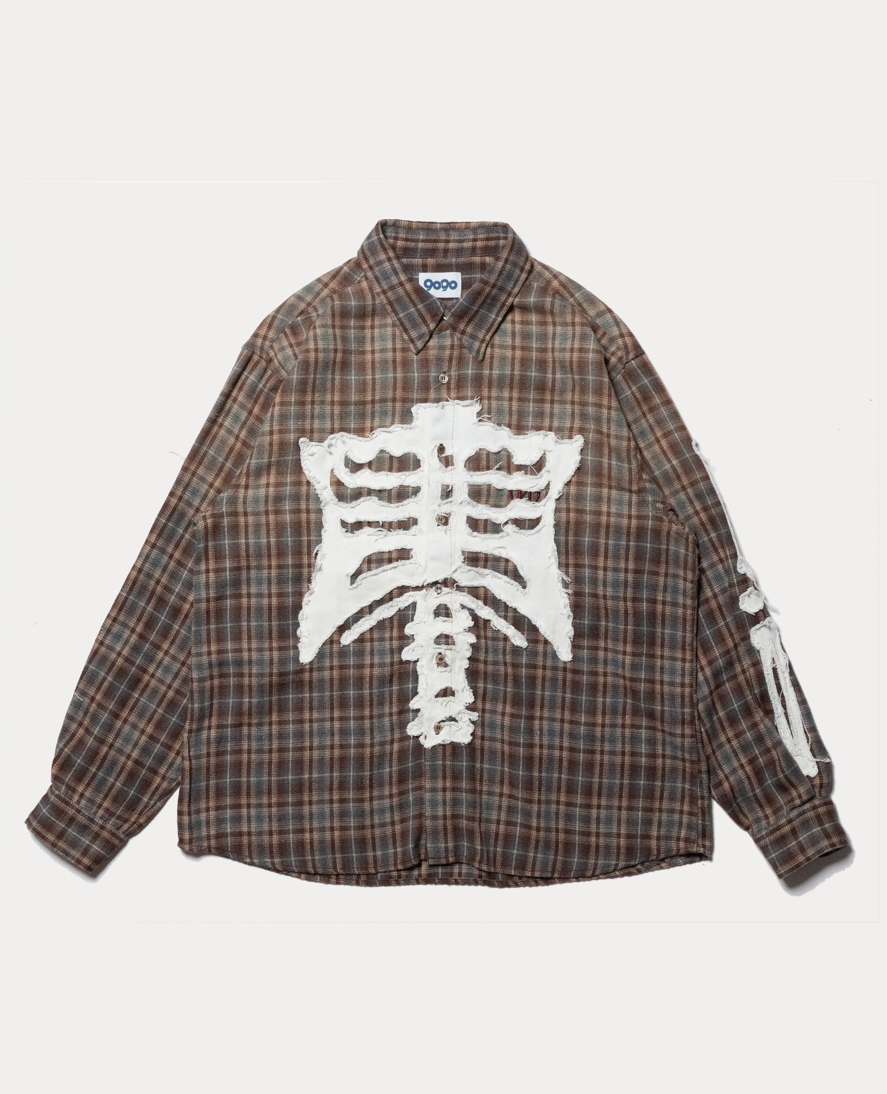 9090 Bone Long Sleeve Shirt