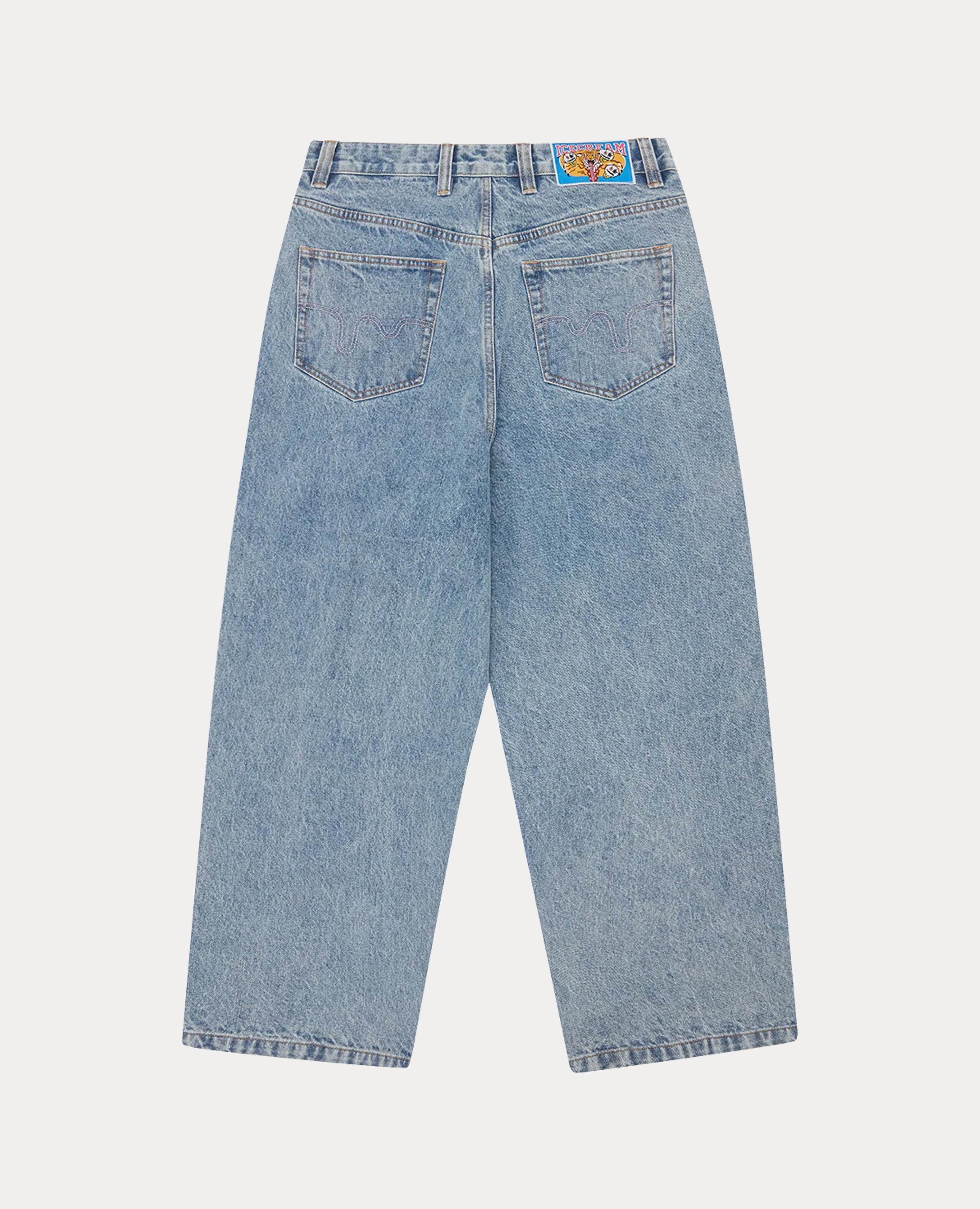 ICECREAM Running Dog Triple Scoop Wide Denim Jeans