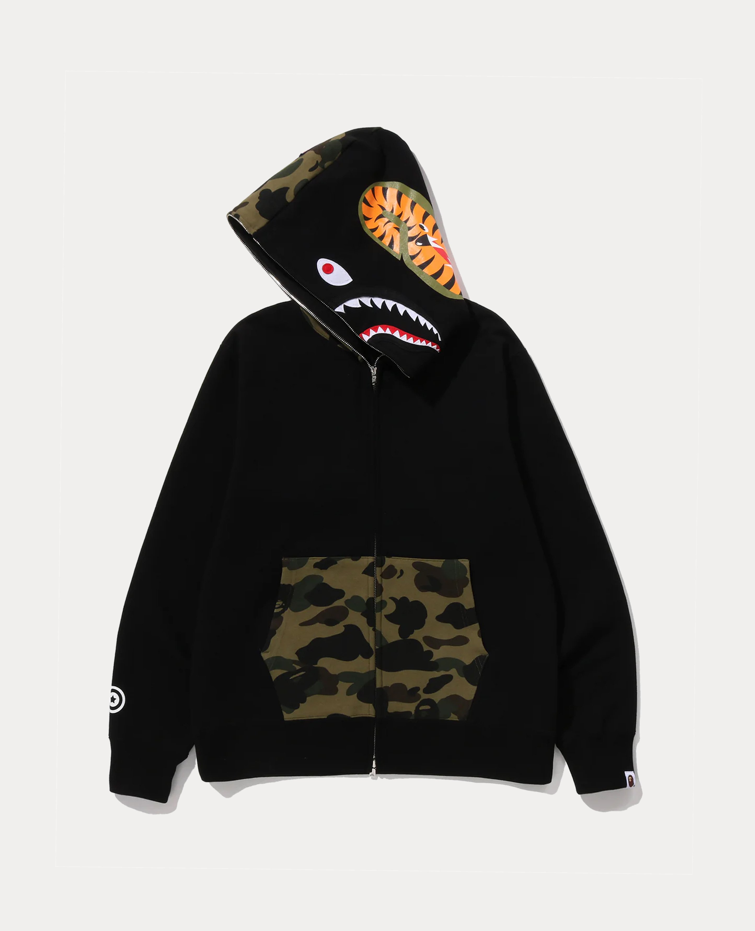 A Bathing Ape Shark Full Zip Hoodie