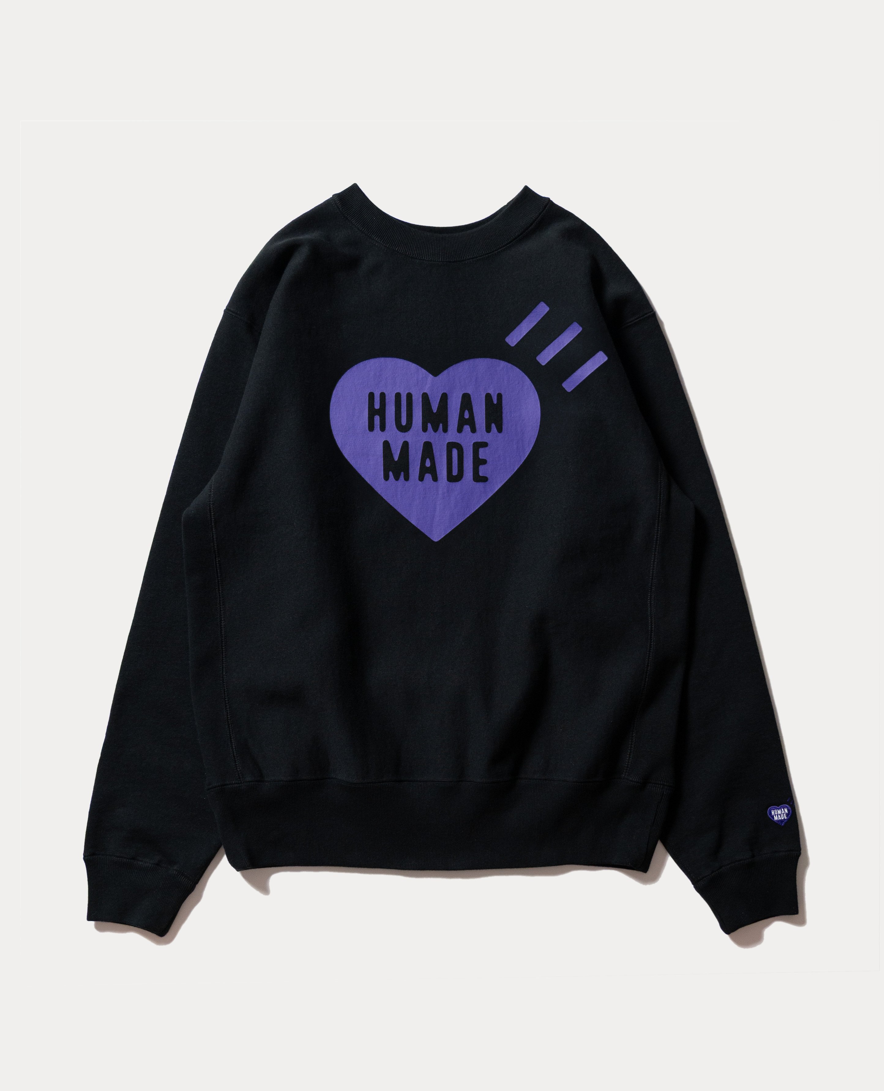 Human Made Heart Sweatshirt Fukuoka