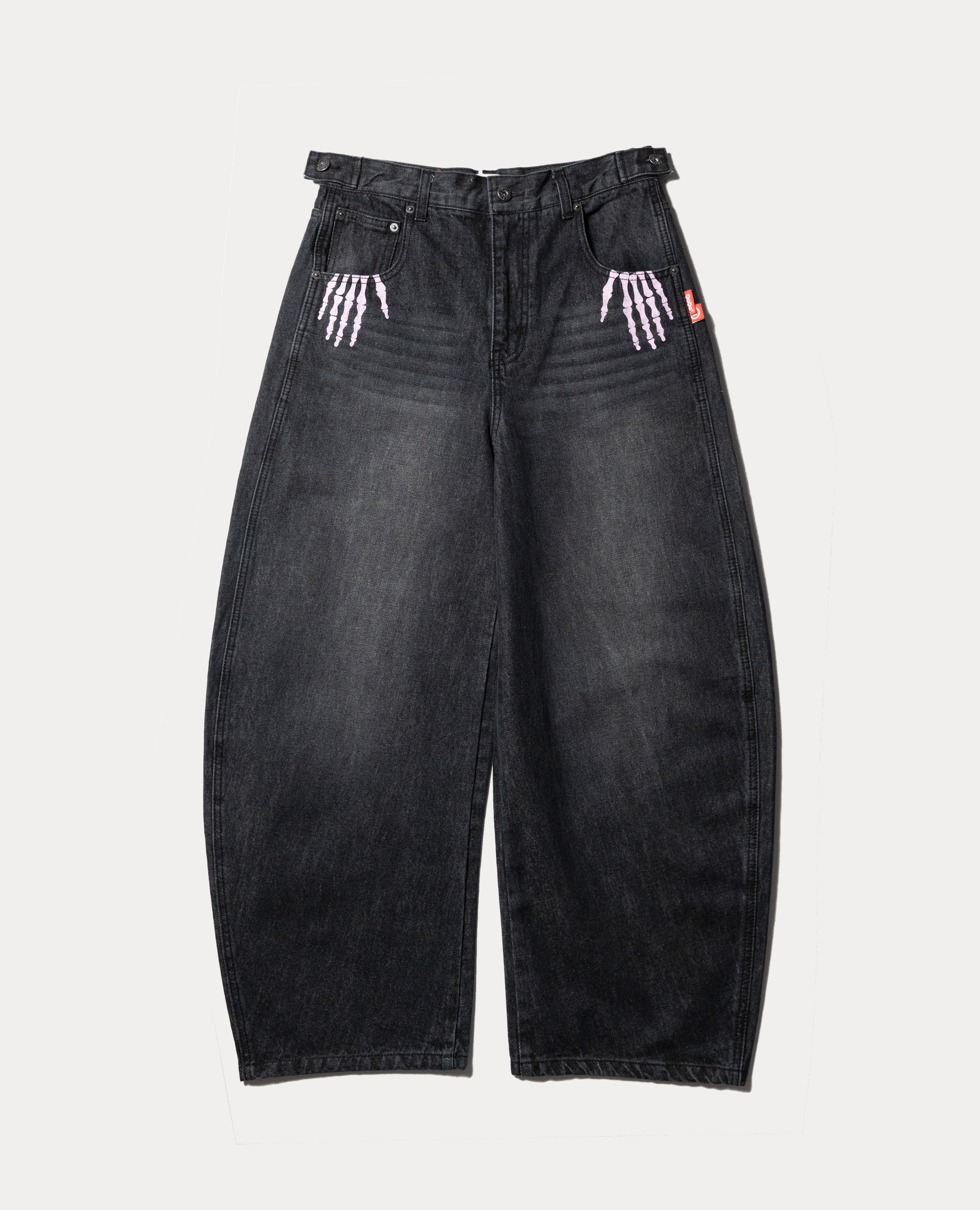 9090 Bone Hand Denim pants
