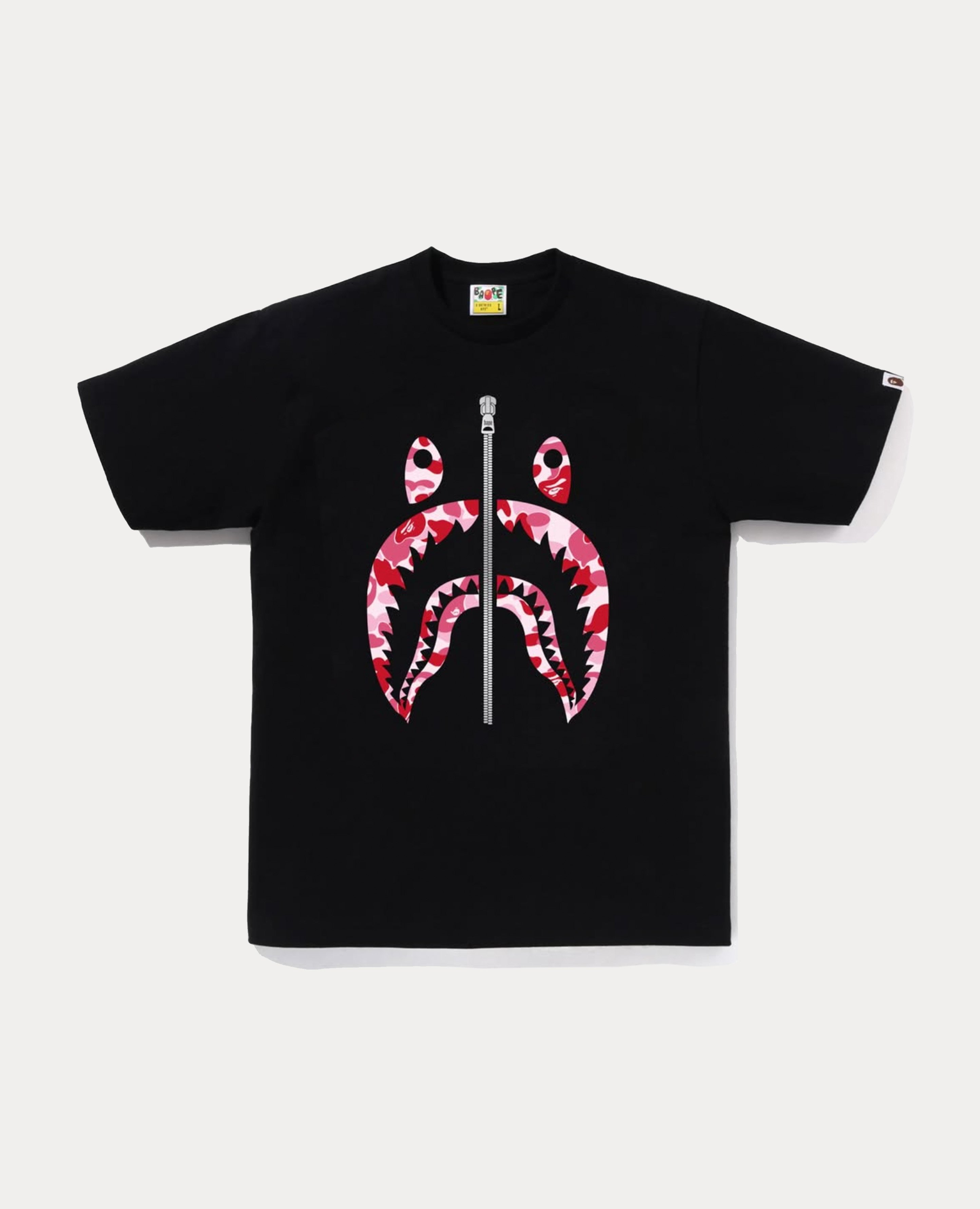 A Bathing Ape Abc Camo Shark Tee