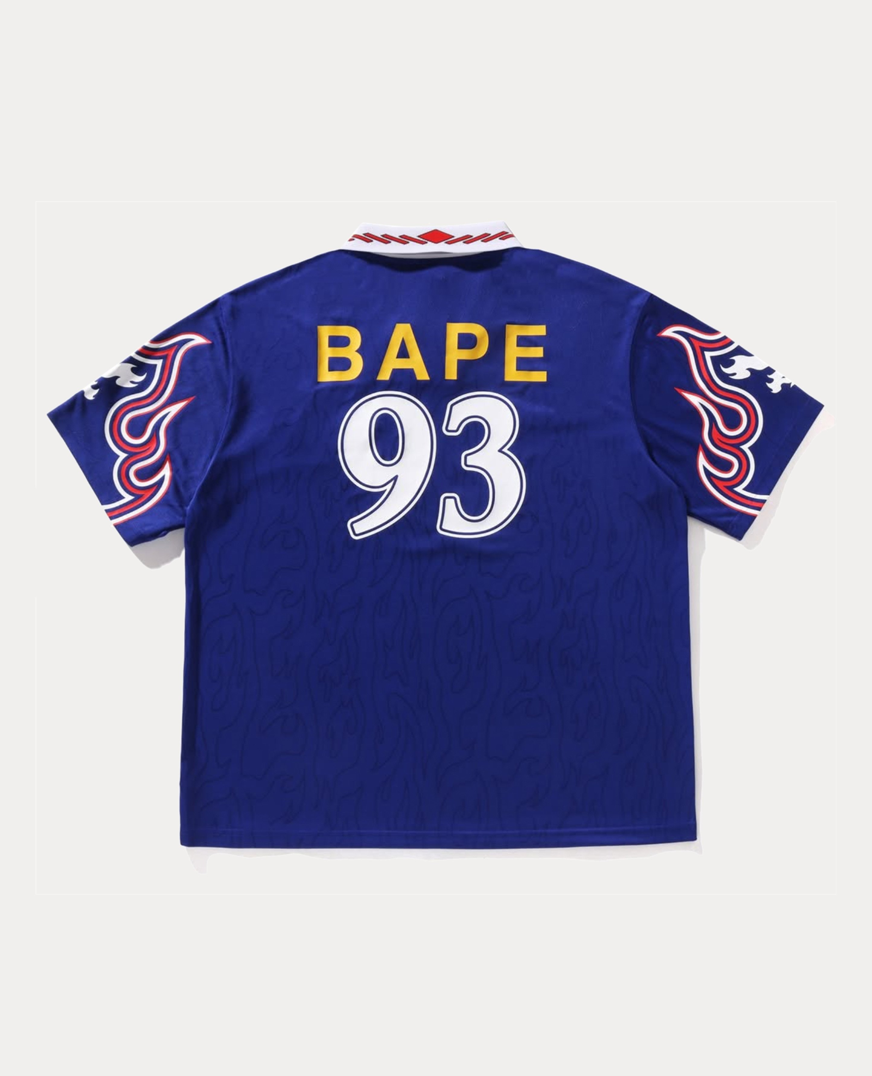 A Bathing Ape X Adidas Flame Jersey