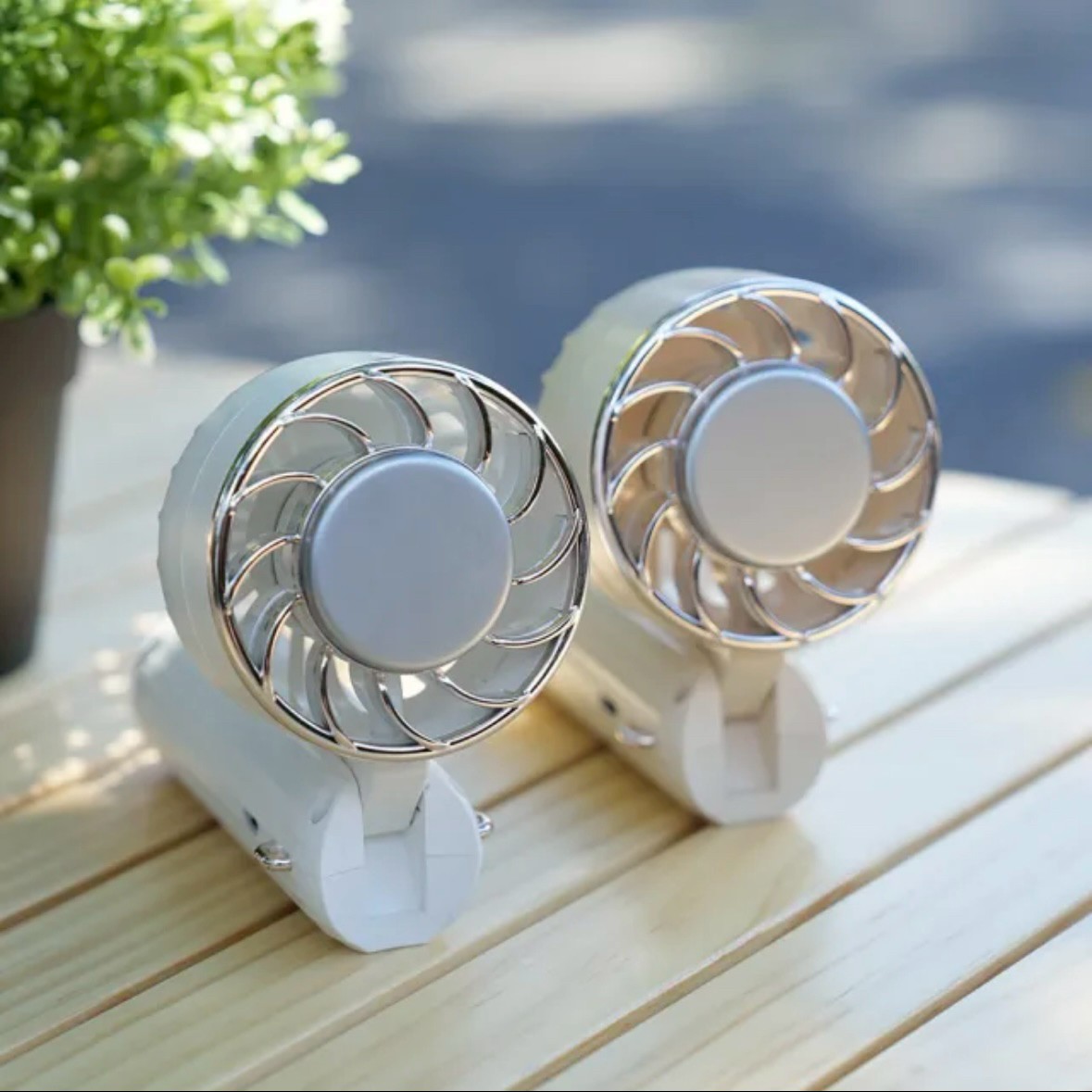 【CoolEx】冰感手持風扇2入免運組 #平均一台只要499