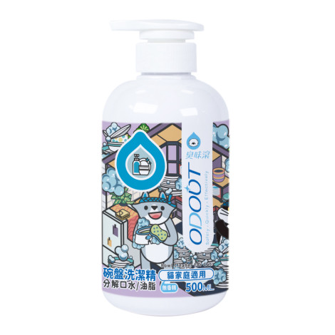 碗盤洗潔精 (貓) 500ml