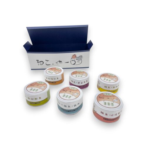 紙紮吶一口貓湯罐6入