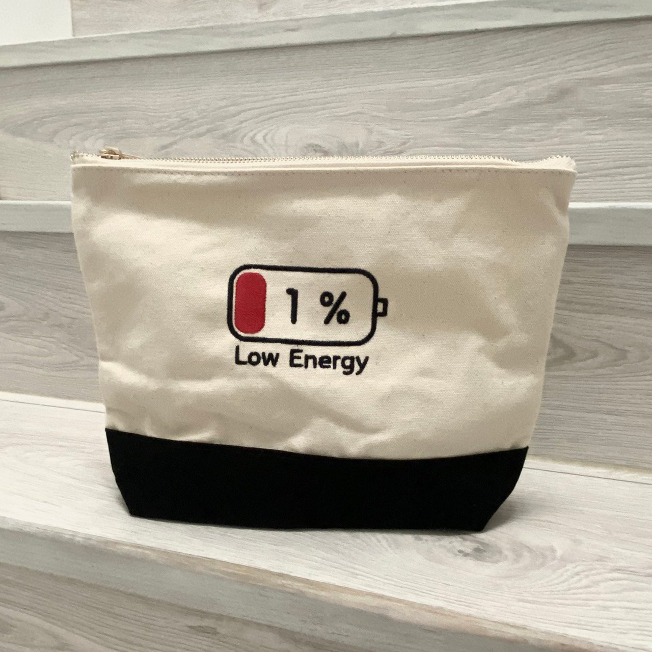 出門充電萬用電繡帆布包