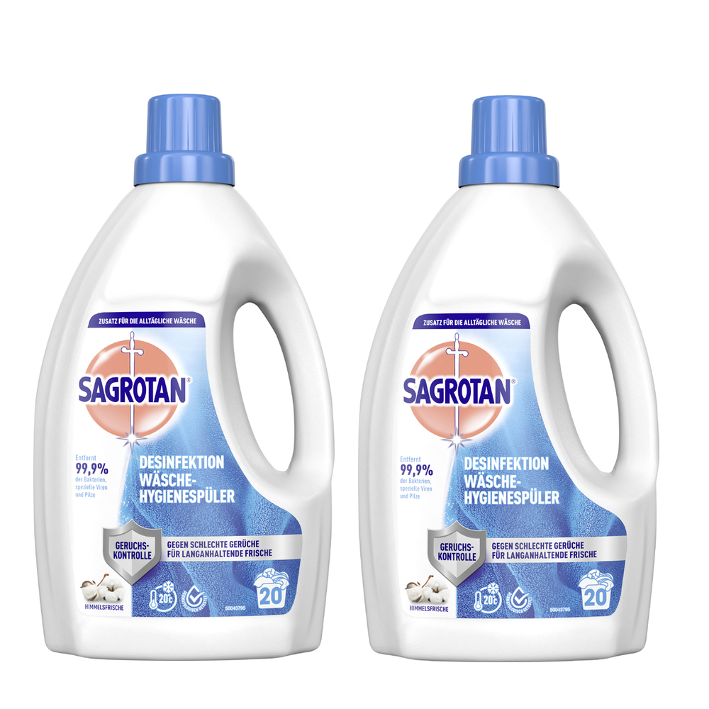 德國Sagrotan洗衣抗菌清潔劑劑1.5L 一組2瓶