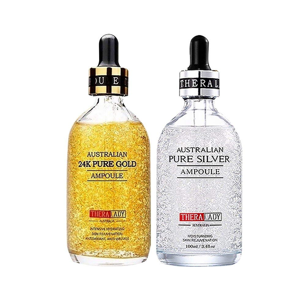 澳洲 THERA LADY 24K奈米金箔∣銀箔精華液
