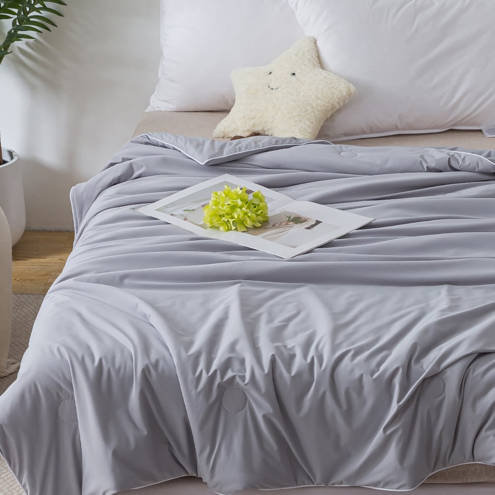 極致涼感抱冰被150x186cm - 霧石灰