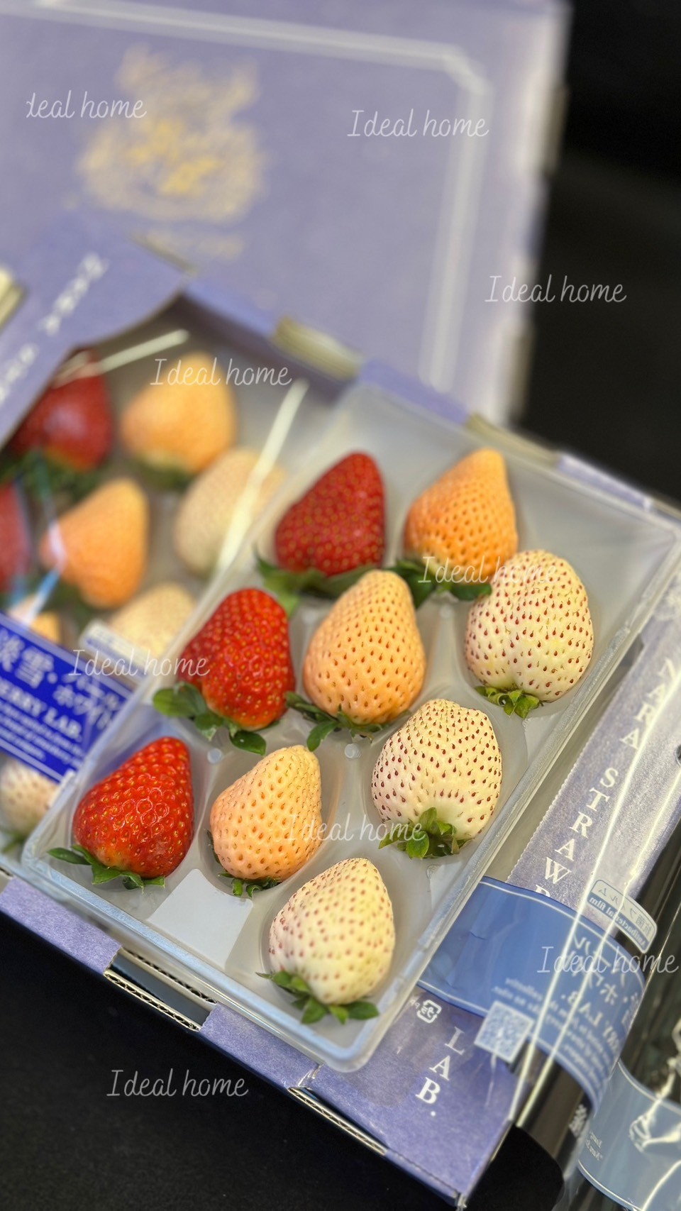 日本三色草莓(三種混搭)