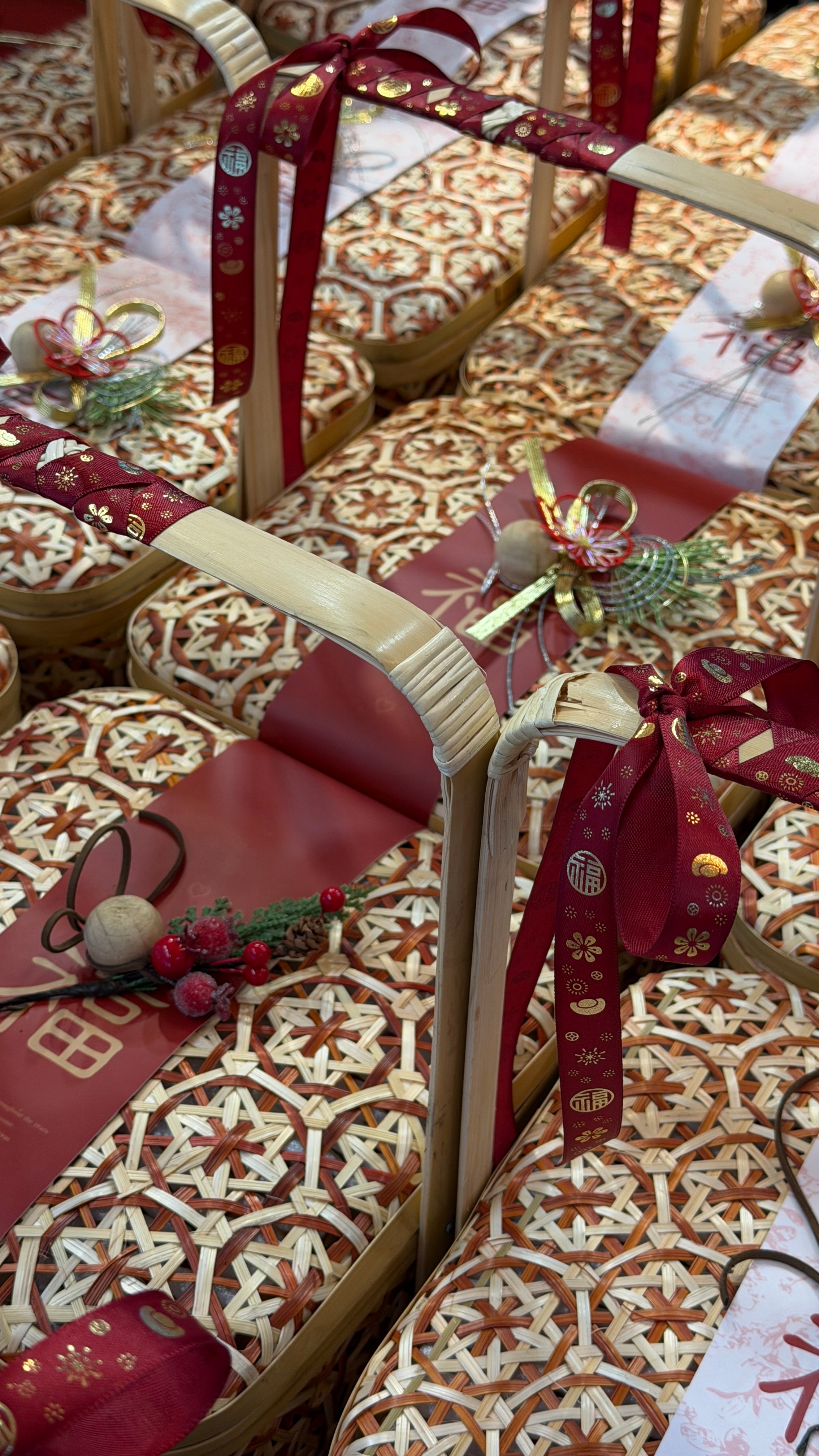 新春限定-ˊ竹提籃(花)