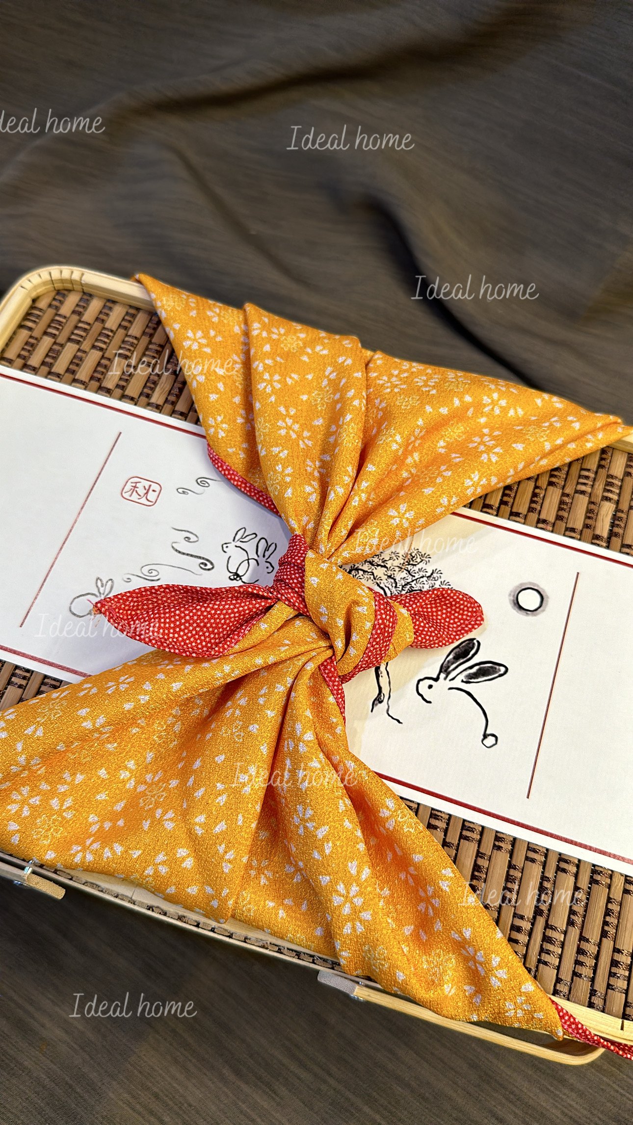 精裝禮盒-竹提籃