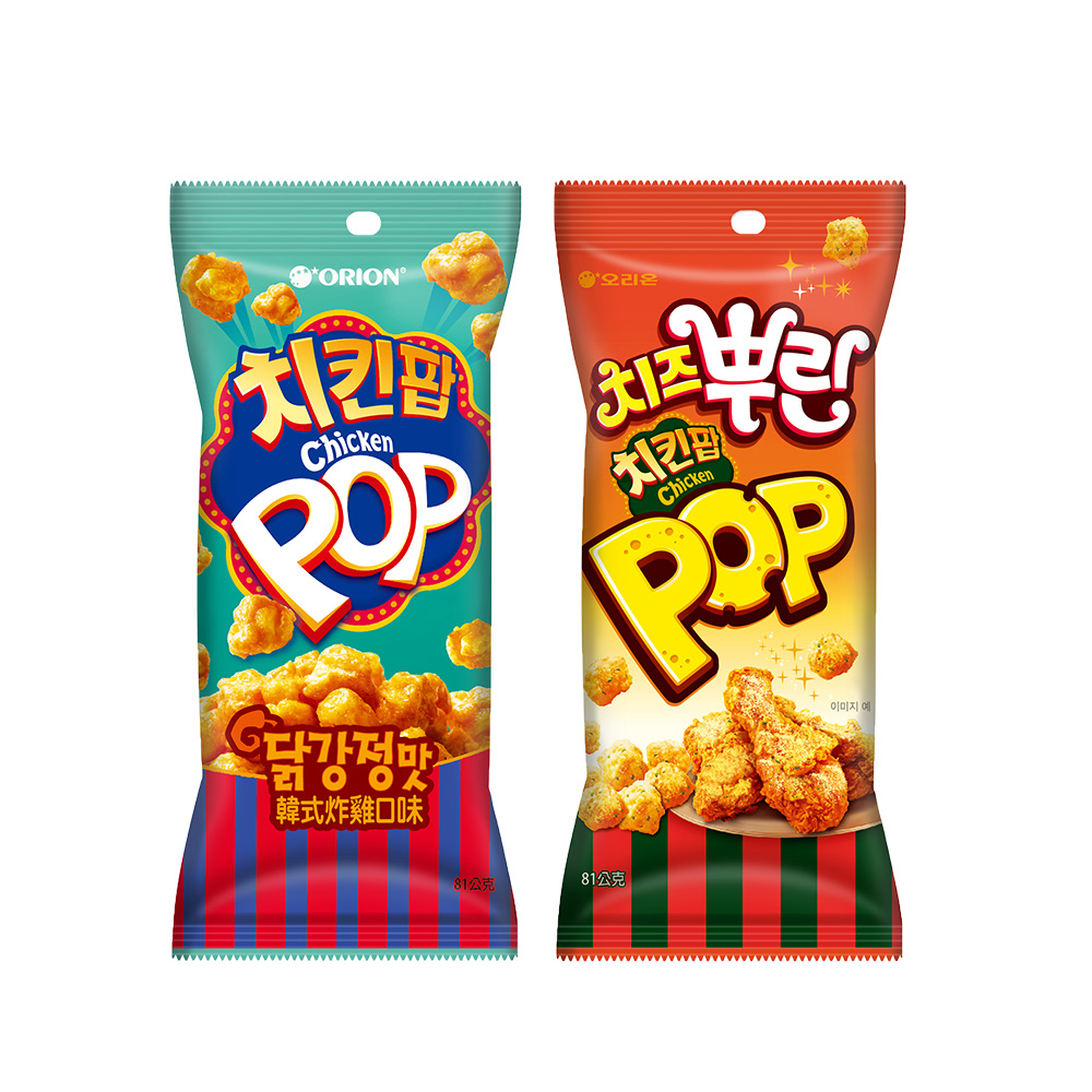 【好麗友】雞米花脆餅-韓式炸雞/韓式起司炸雞口味