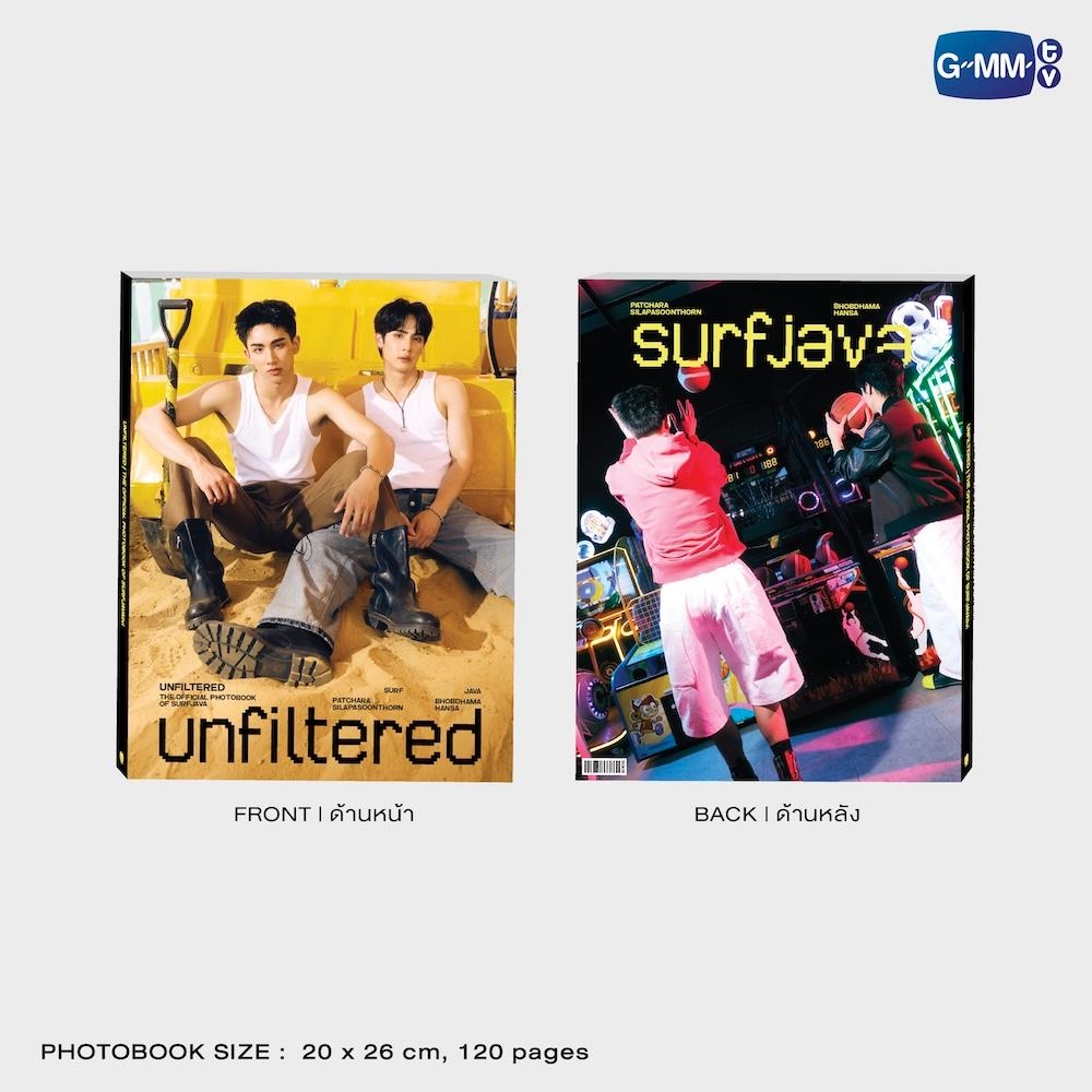 預購－ SURFJAVA｜UNFILTERED 官方寫真 PHOTOBOOK 雙人寫真 GMMTV SJ