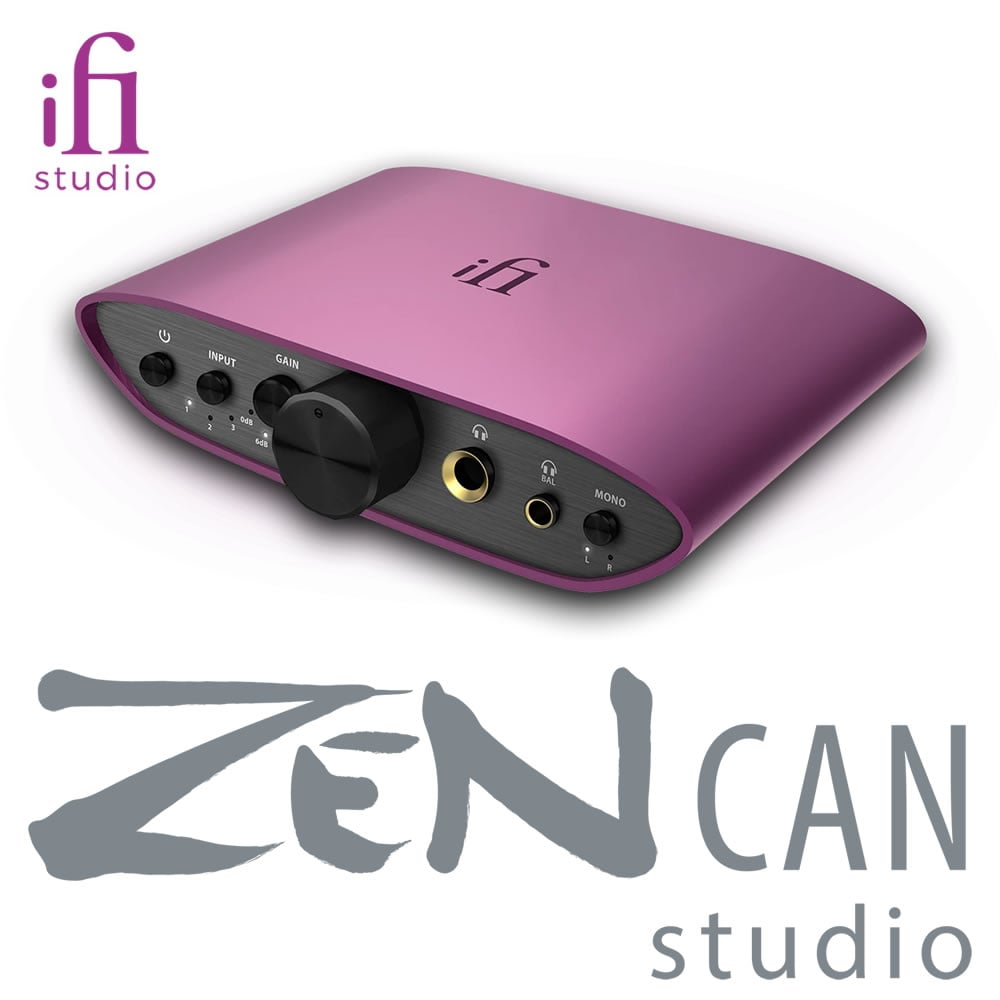 iFi Audio ZEN CAN Studio 專為混音、監聽和母帶處理而設計的高性能耳機放大器 雙11加購優惠