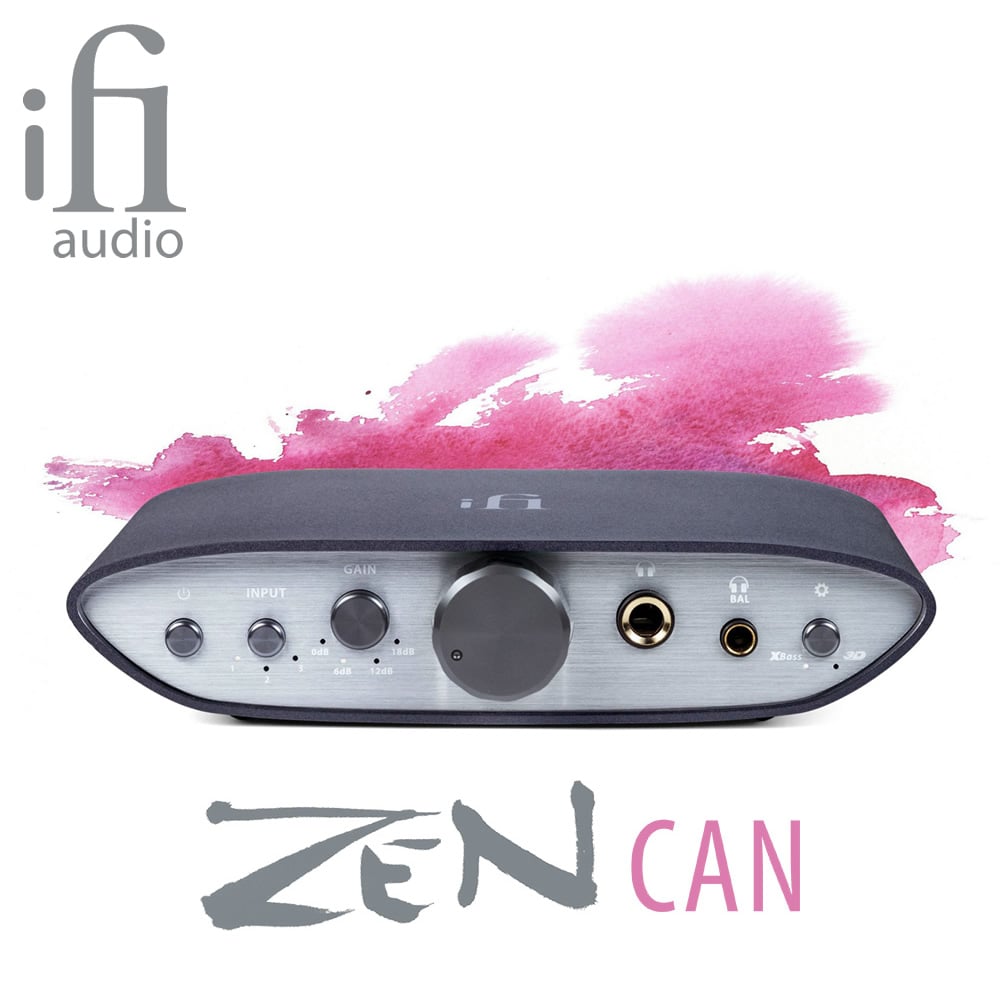 英國 iFi Audio ZEN CAN 耳機專用完全平衡，1600mW大功率耳機放大器