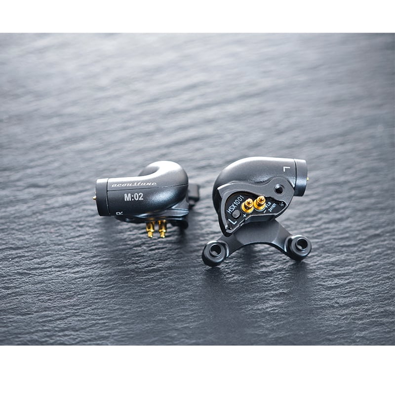 日本 Acoustune HSX1001 有線專用模組 C:02+M:02 黃銅腔體+有線連接模組 (含ARM011線材)