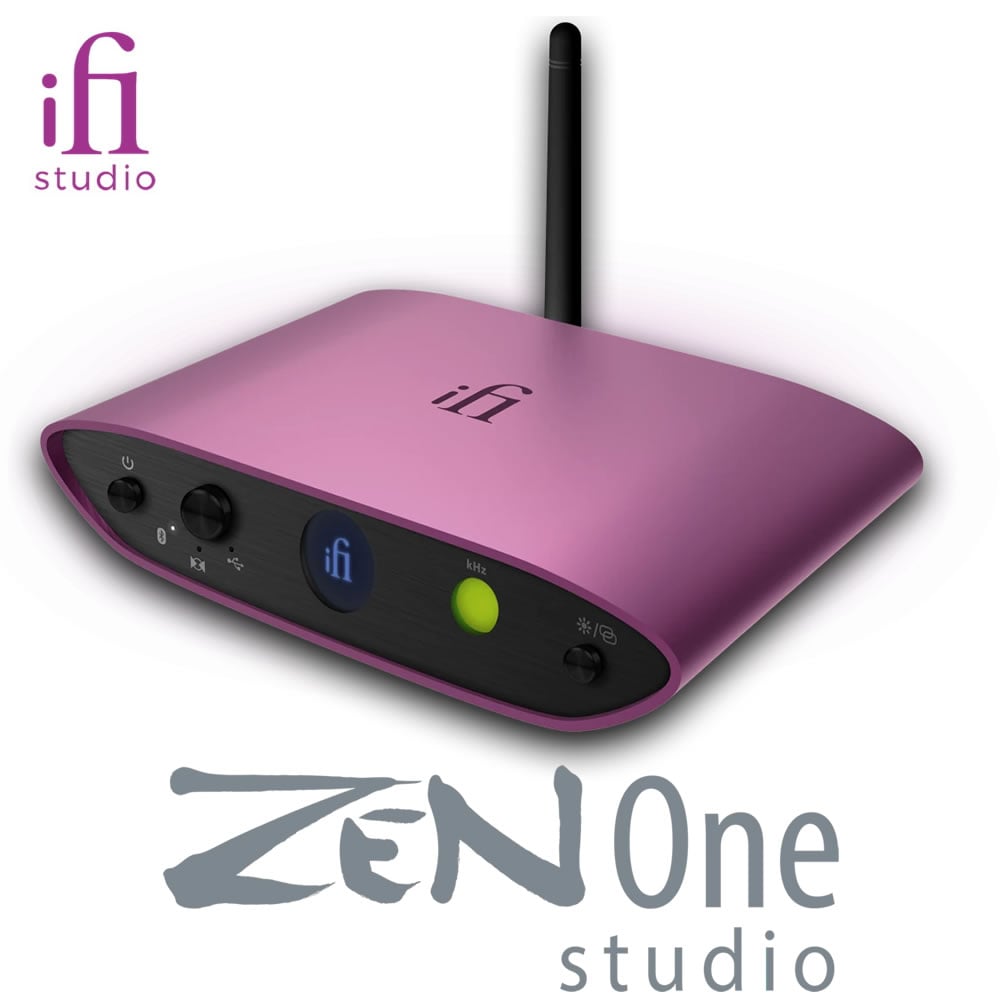 iFi Audio ZEN One Studio 專為混音、監聽和母帶處理而設計的USB DAC+藍牙接收器