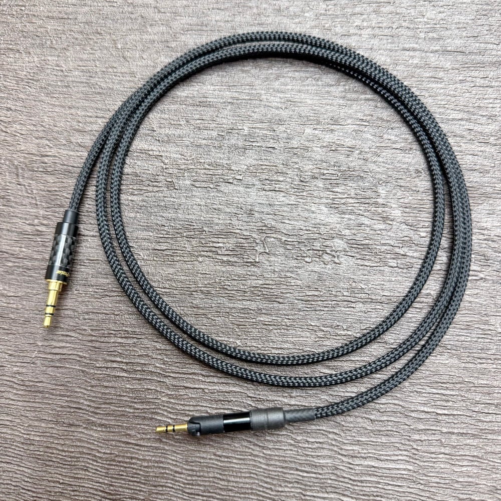 Power Praise 大力揚 CAB186 巫師 可選編織網色 MOGAMI 無氧銅 單邊出線 耳罩式耳機專用升級線 3.5mm AUX HD598 K702 MDR1A M50X