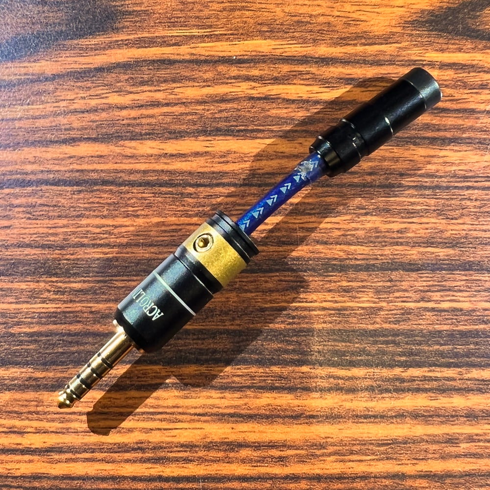 Power Praise 大力揚  CAB134/0.06 日本鐵三角 TD04-0501 4.4mm平衡公 轉接 2.5mm平衡母