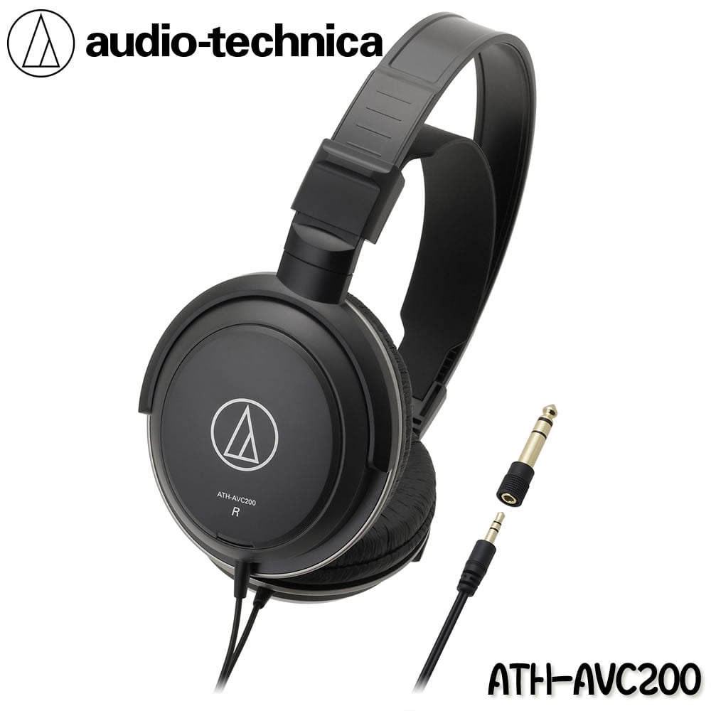 Audio-technica 日本鐵三角 ATH-AVC200 密閉式動圈型耳機