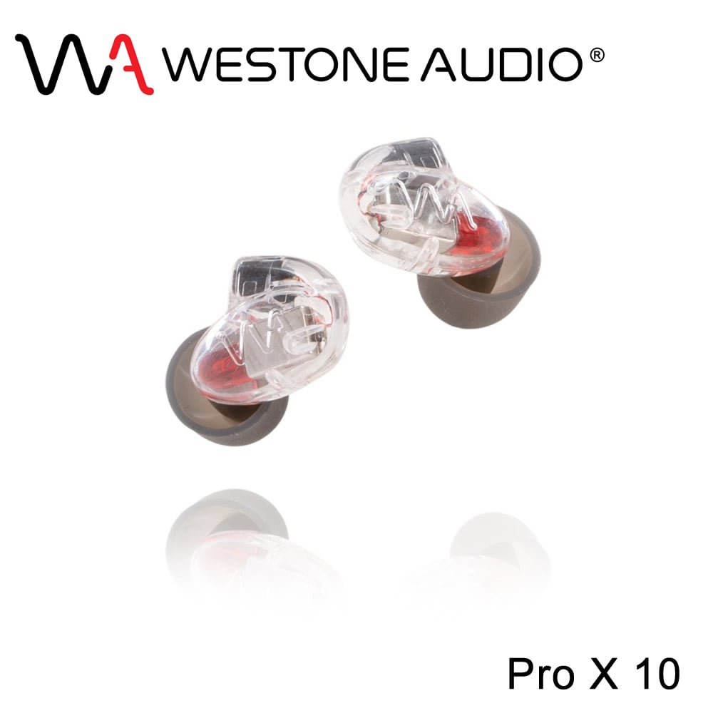 美國Westone Pro X 10 單動鐵可換線式耳道式監聽耳機
