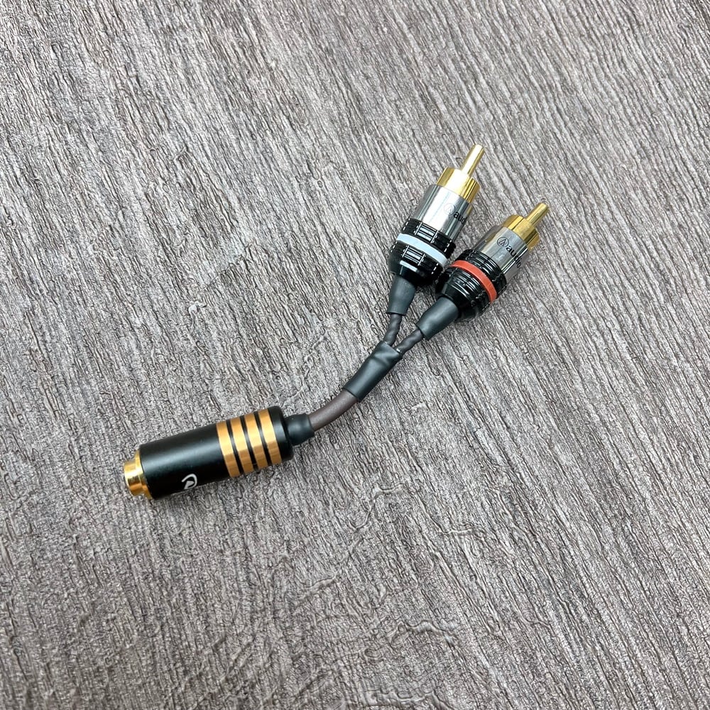 大力揚 Power Prais CAB144 維納斯 Venus RCA立體公 轉 4.4mm 平衡母座 使用日本鐵三角線身制作