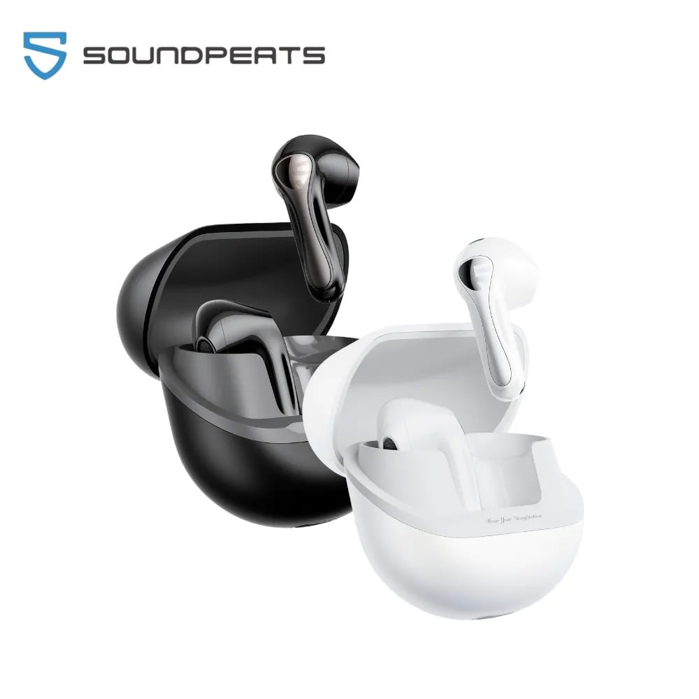 【SOUNDPEATS】Air5 Lite 真無線藍牙耳機｜輕盈零壓 Hi-Res 高音質 平頭塞設計