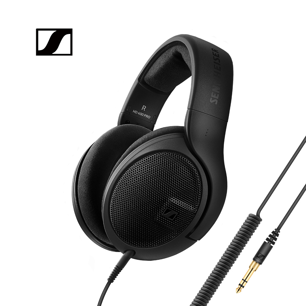 德國Sennheiser HD 400 PRO HD400PRO 開放式專業監聽耳機