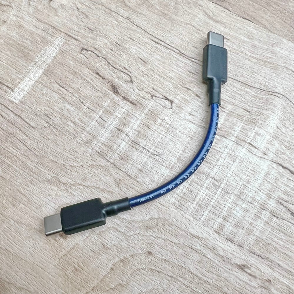 大力揚 Power Praise DL059 Type C 公對公 c-to-c OTG傳輸線 小尾巴/USB DAC升級線 使用日本鐵三角線基制作