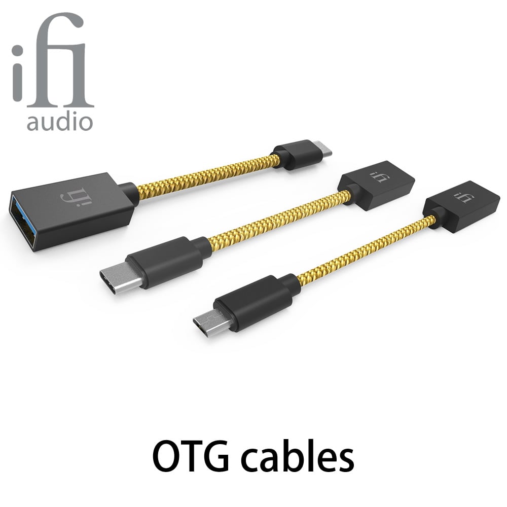 英國 iFi Audio OTG cables TYPE C / Micro USB 雙規格可選