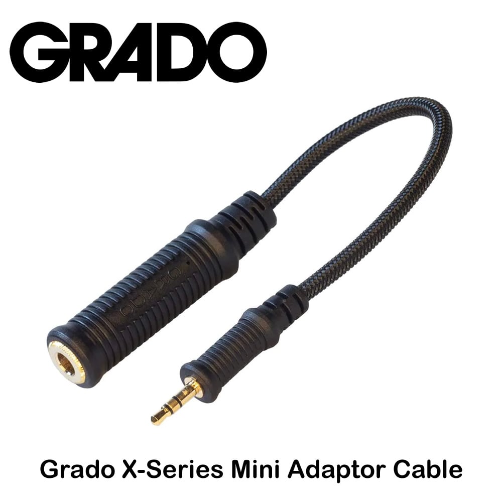 Grado X-Series Mini Adaptor Cable GRADO X 系列 3.5MM公轉接6.3MM母 轉接線 線長20CM