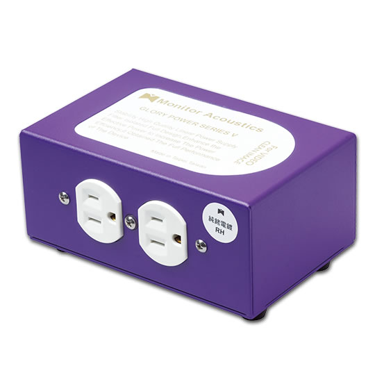 Monitor Acoustics 靜神 GLORY V 兩孔電源清淨處理器｜影像專用，細膩畫質再升級