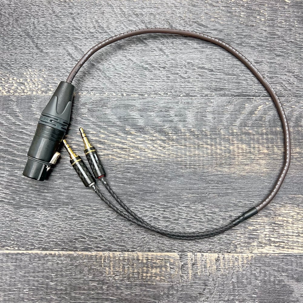 大力揚 Power Praise 維納斯 Venus CAB154 3.5mm 雙平衡公 轉 XLR 4pin 平衡母 轉接線 Q-Z 專用平衡轉接線