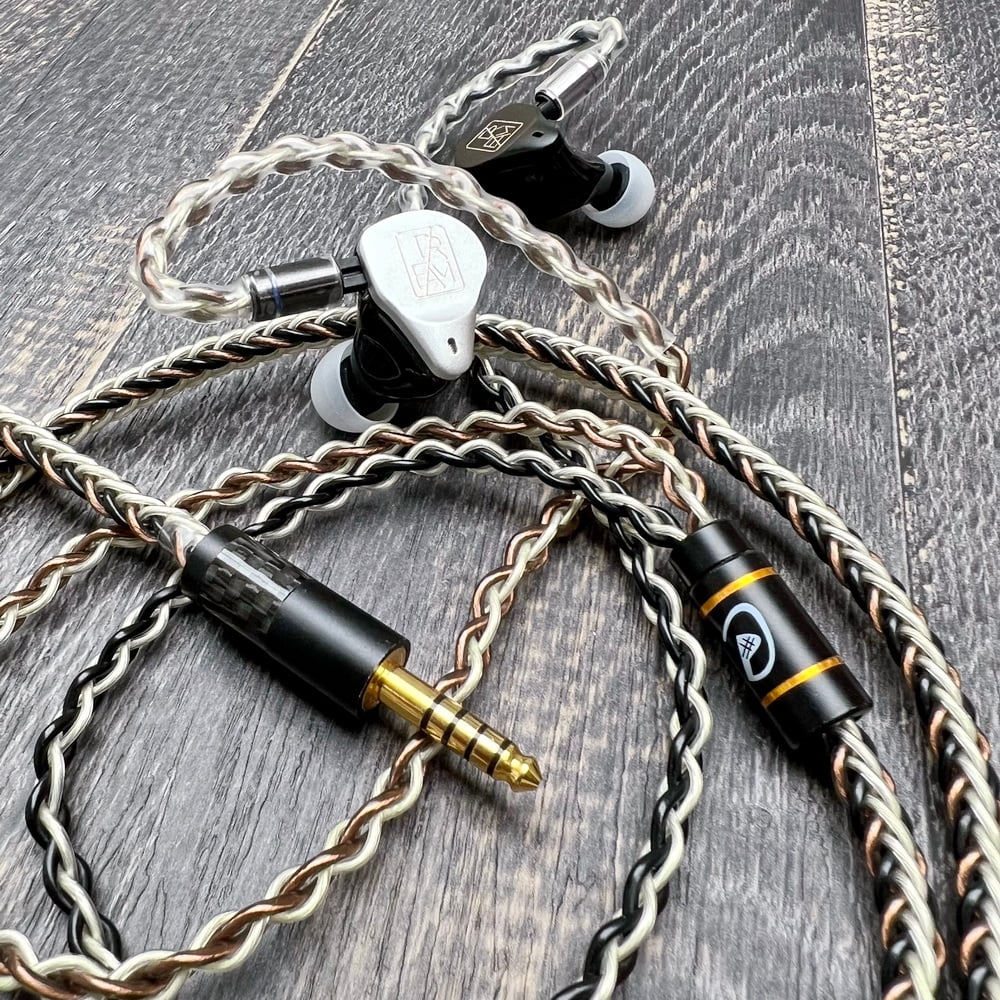 大力揚 Power Praise 維薩 VERZA 耳道式 耳罩 耳機升級線 6N鍍銀線+單晶銅混編