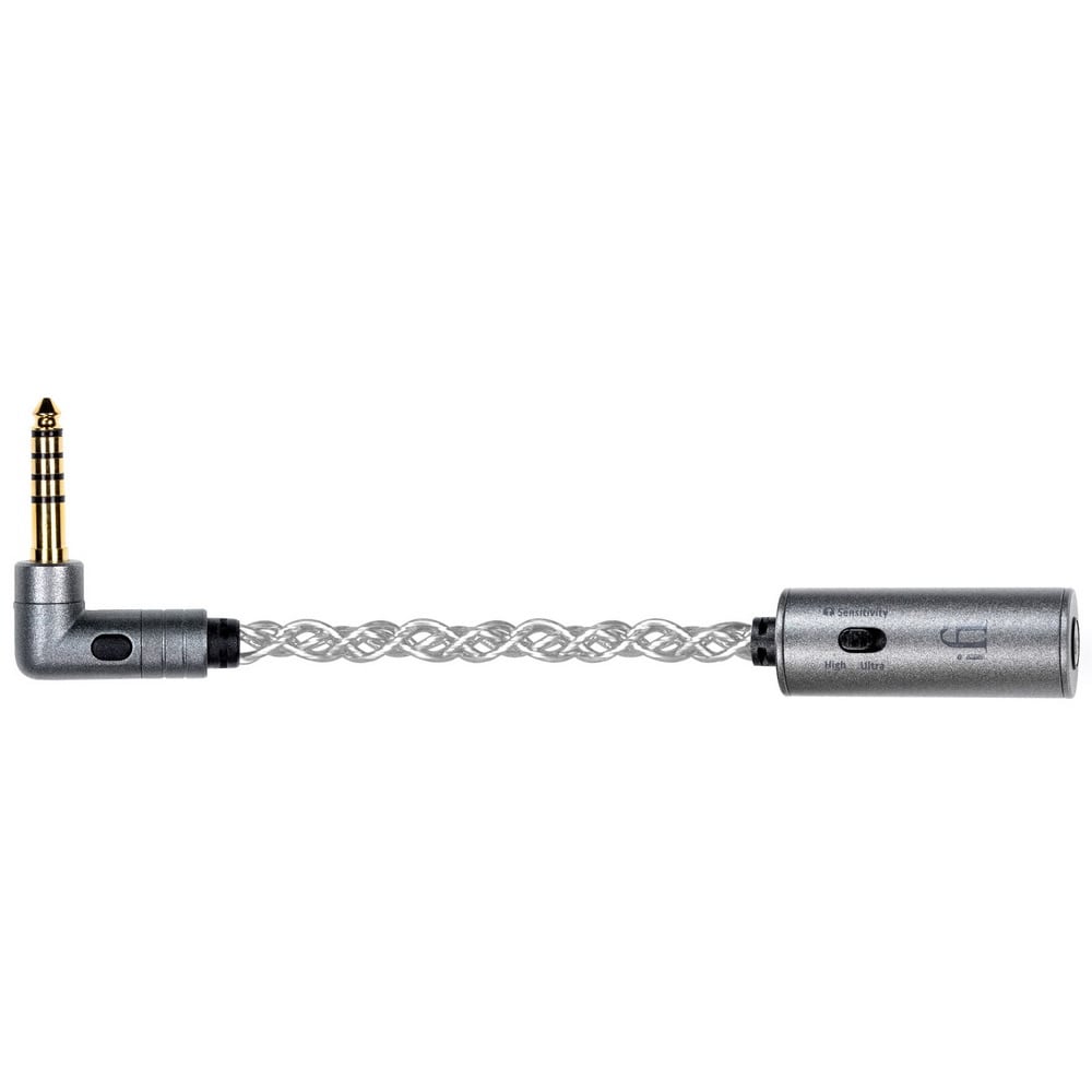 英國 iFi Audio iEMatch 平衡 4.4 高阻抗線 解決高敏耳機背景底躁 4.4公->4.4母