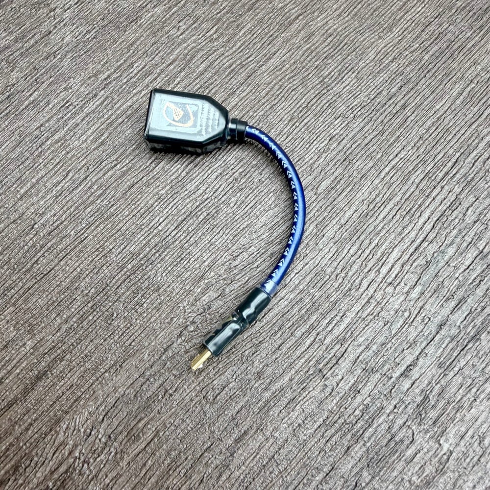 大力揚 x 日本鐵三角 DL027/0.1 Micro USB 公頭轉 USB-A 母座 OTG USB DAC 專用傳輸線