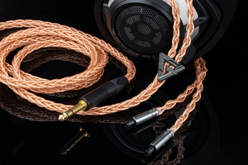 香港 Vortex Cables Zenith Series Radius 8 Wire for HD800S德國無氧銅耳機升級線｜自然溫潤，讓耳機回到更耐聽的聲音底色