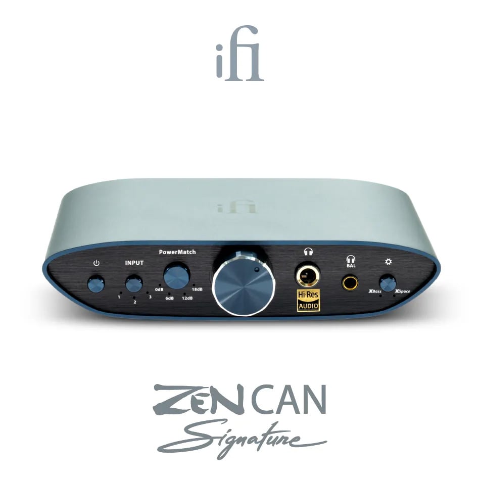 iFi Audio ZEN CAN Signature 耳機專用完全平衡，大功率耳機放大器